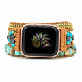 Apple Watch Band Natural turquoise Howlite (LSJLM-047)