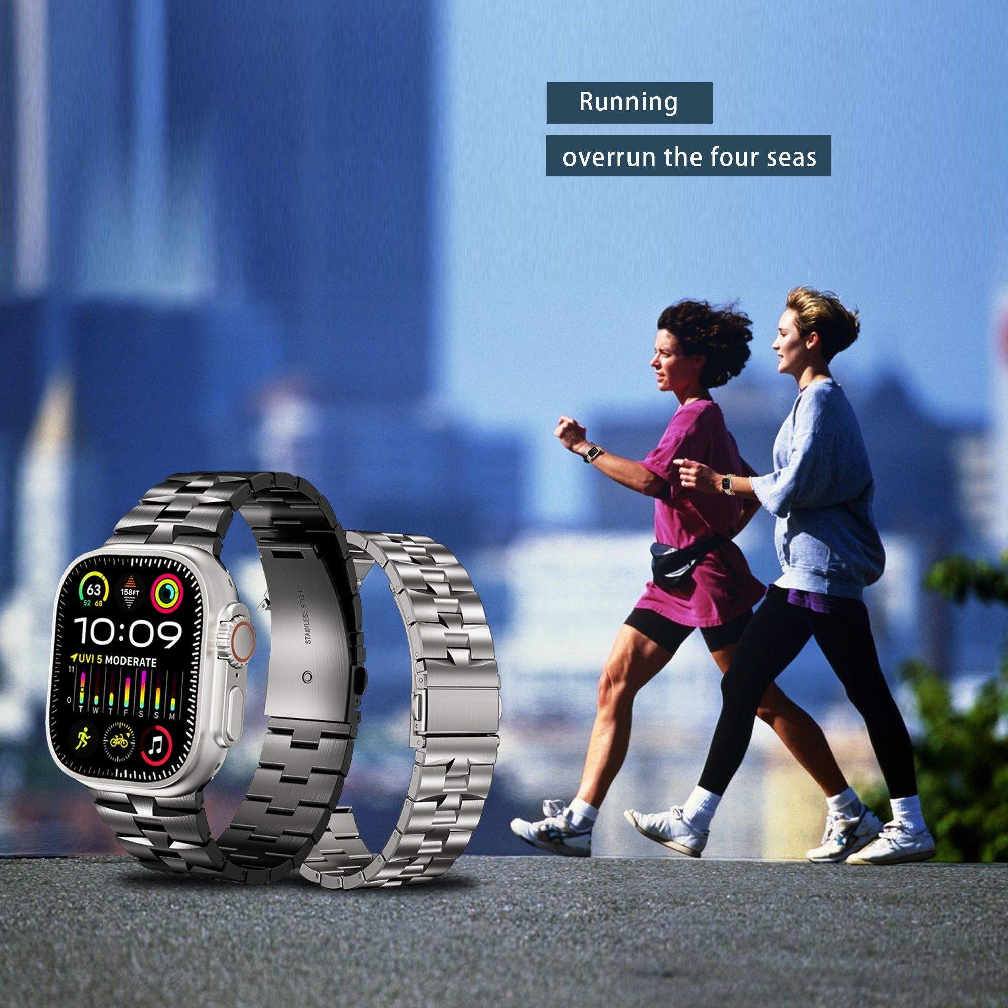 Apple Watch Stainelss steel watch band (LSBG-002)