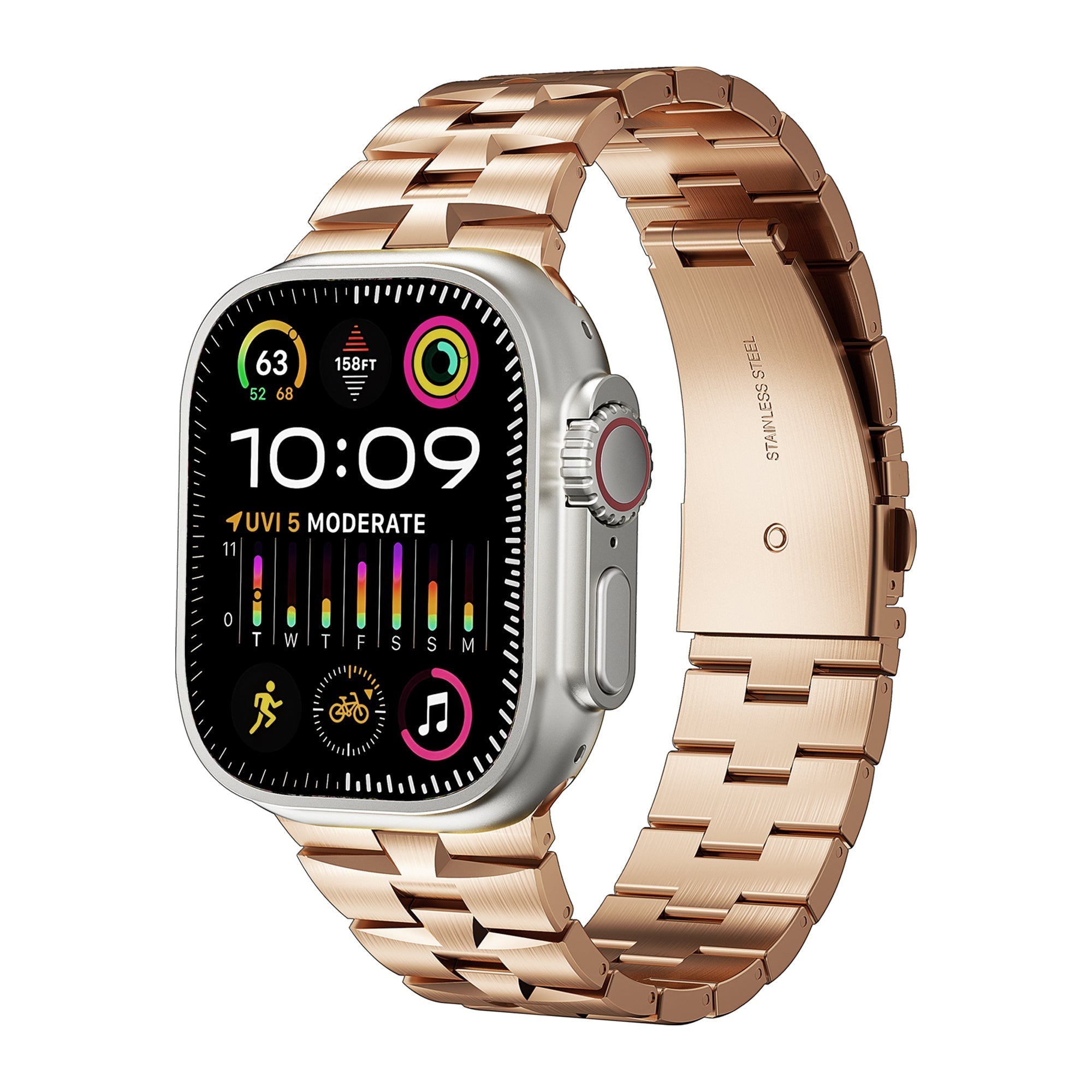 Apple Watch Stainelss steel watch band (LSBG-002)