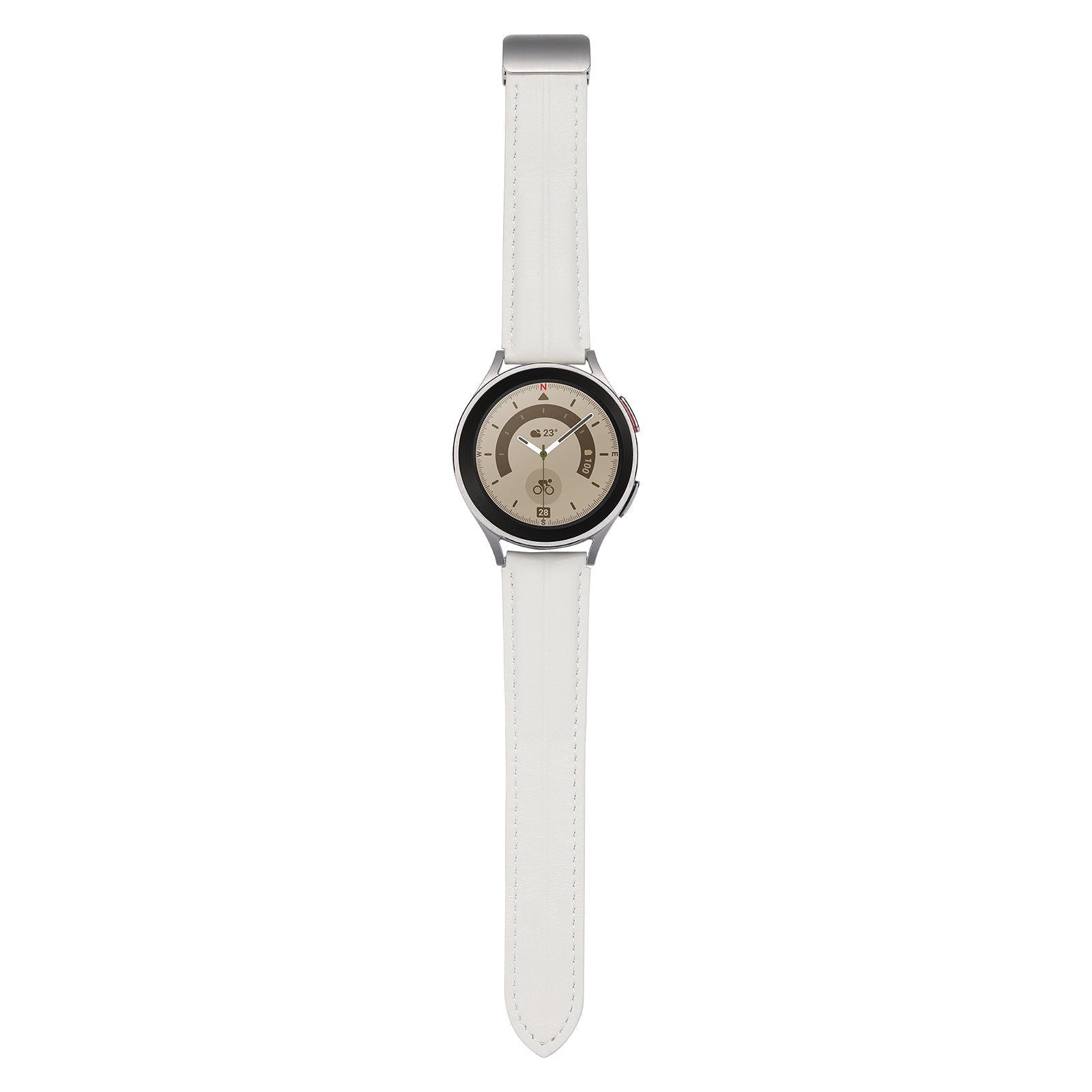 20 mm Quick Release Folding Magnetic Buckle Soft Leather Watch Band (LSBMSH-004)