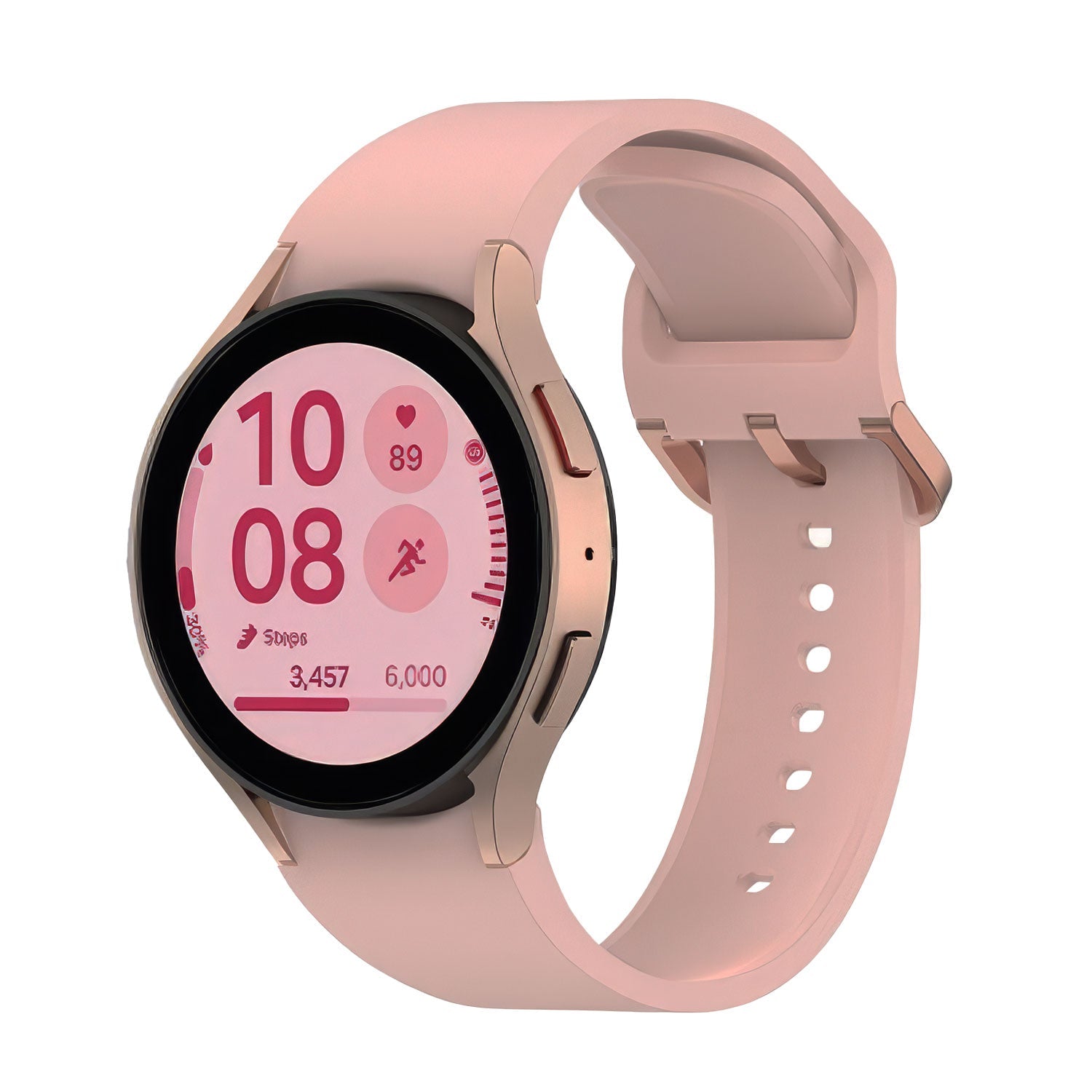 20 mm Quick Release Solid Silicone Bands for Samsung Galaxy Watch 4 Classic/5 Pro/6 Classic (LSBMSH-017)
