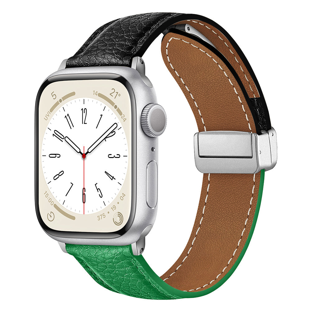 Apple Watch PU Leather Double Color Watch Band (LSDY-016)