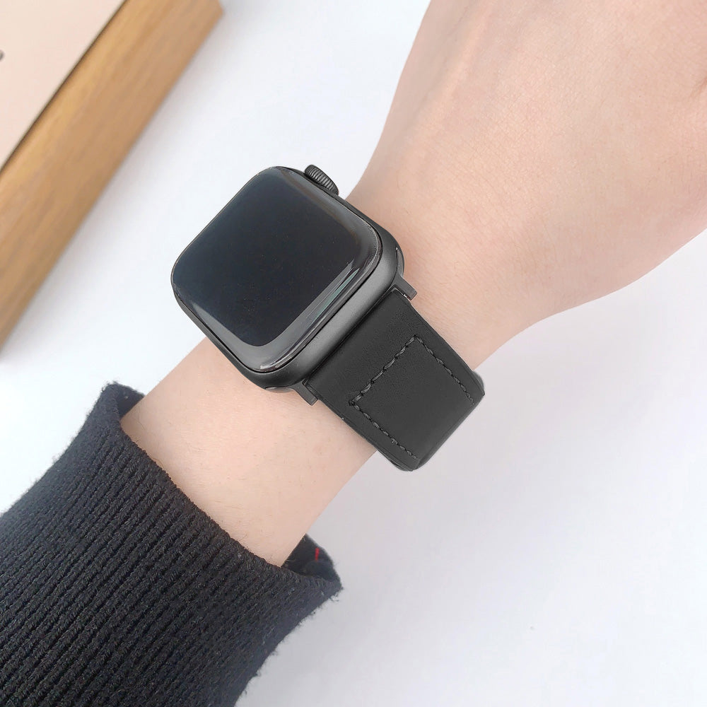 Apple Watch Band Premium Crazy Horse Leather Magnetic (LSDY-034)