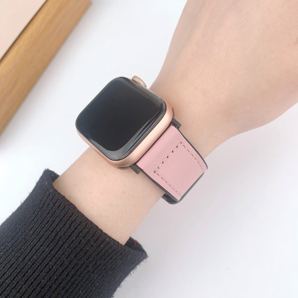 Apple Watch Band Premium Crazy Horse Leather Magnetic (LSDY-034)