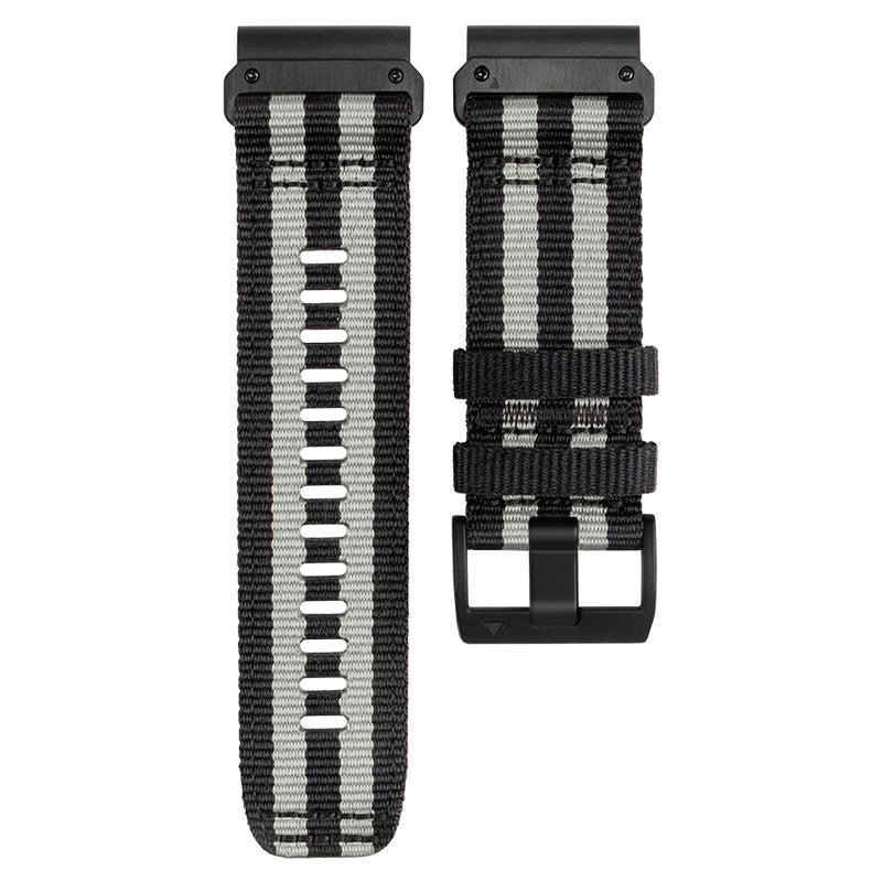 22 mm Quick Fit Woven Nylon Watch Sport Strap Band (LSHBSH-002)