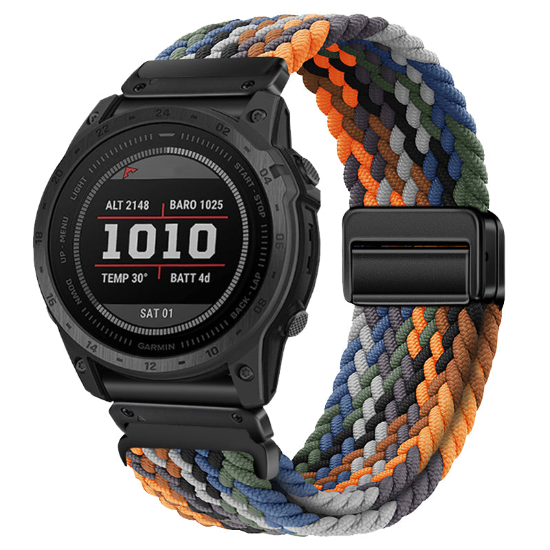 22 mm Quick Fit Elastic Nylon  Bands With Magnetic Closure Buckle (LSHBSH-006)