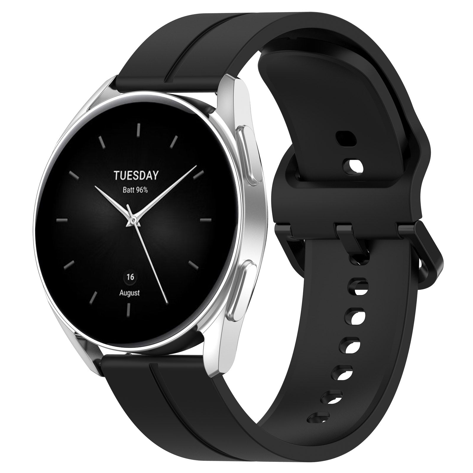 22 mm Quick Release Silicone Watch Band (LSHHT-002)