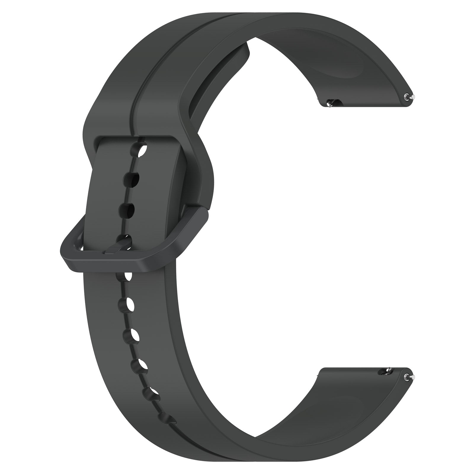 22 mm Quick Release Silicone Watch Band (LSHHT-002)