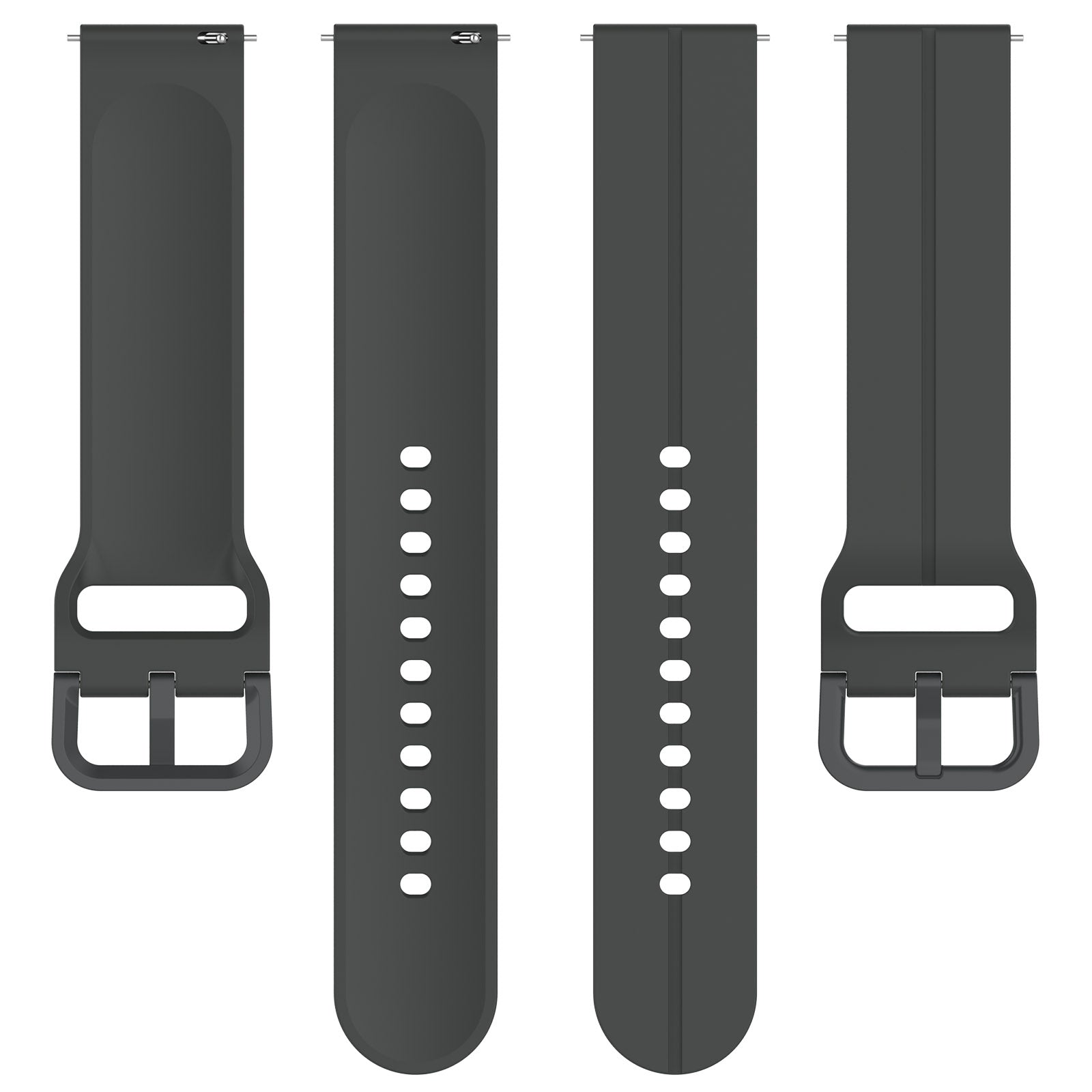 20 mm Quick Release Silicone Watch Band (LSHHT-002)