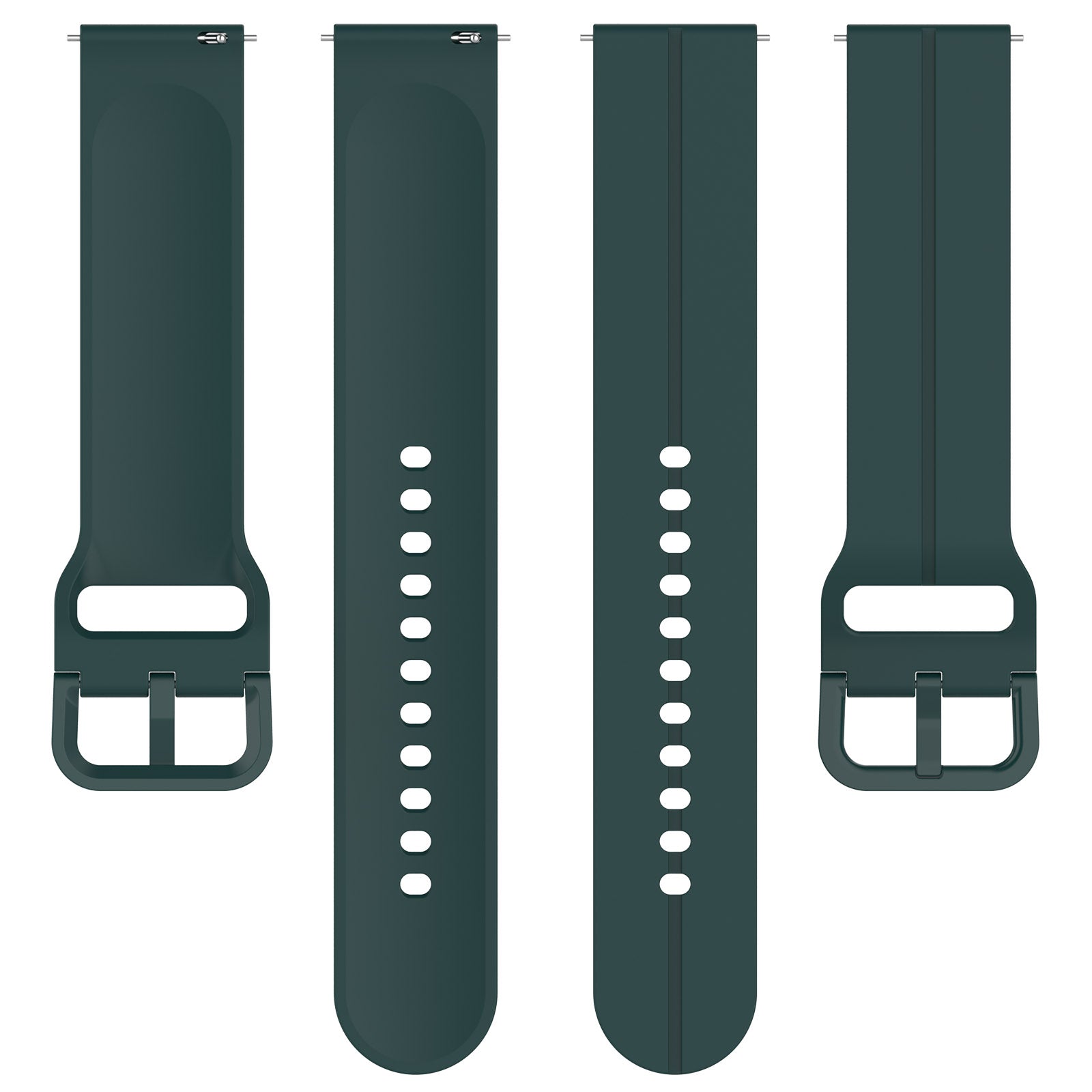 22 mm Quick Release Silicone Watch Band (LSHHT-002)