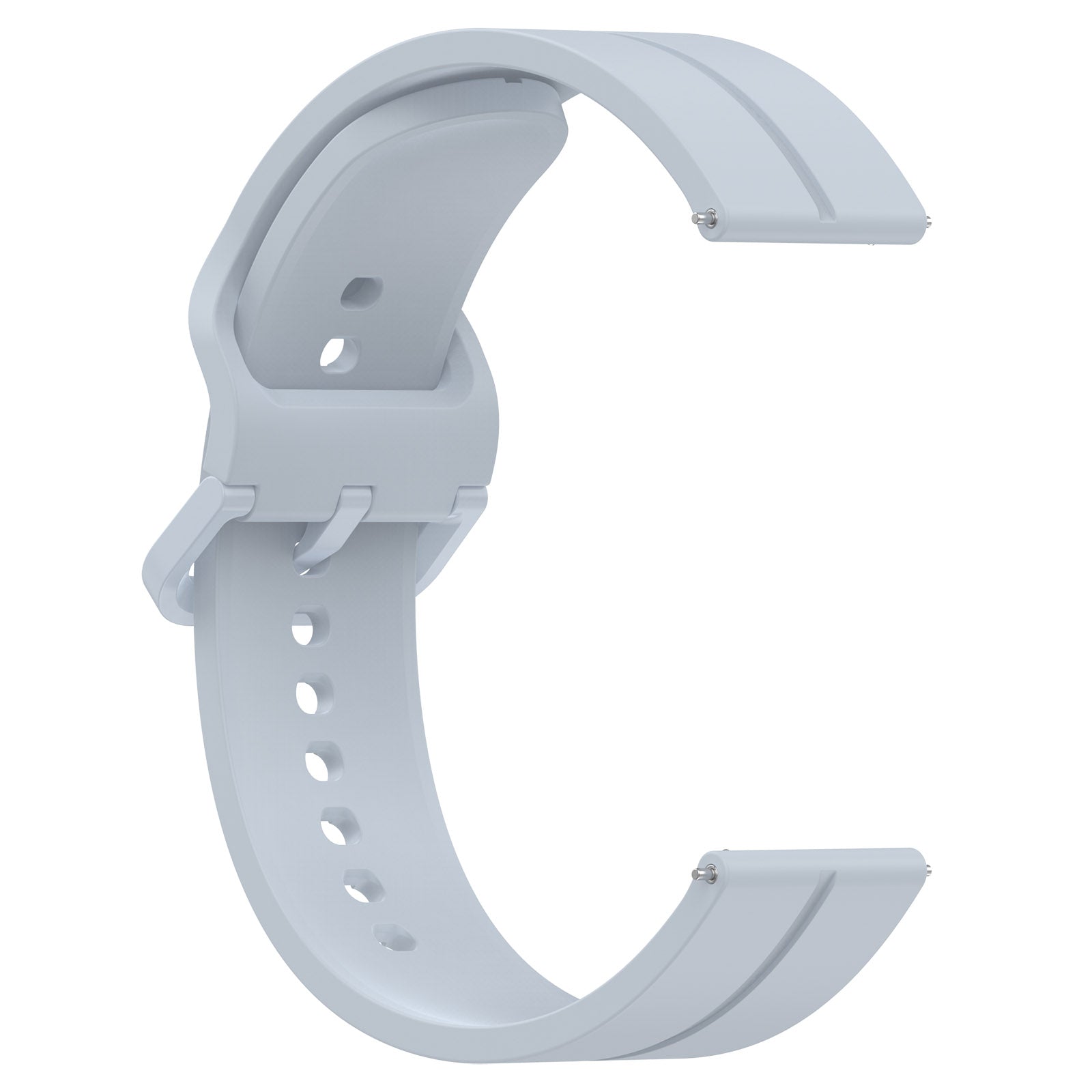 22 mm Quick Release Silicone Watch Band (LSHHT-002)