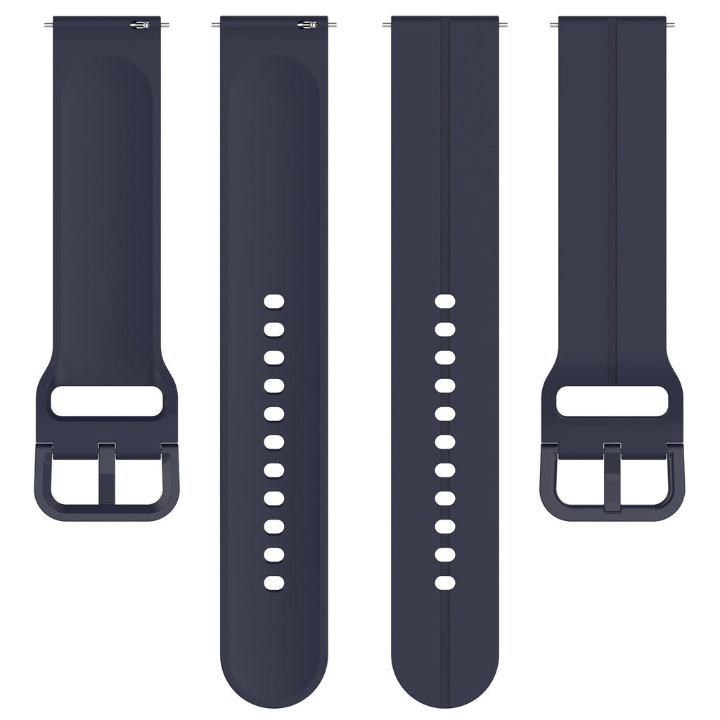 22 mm Quick Release Silicone Watch Band (LSHHT-002)