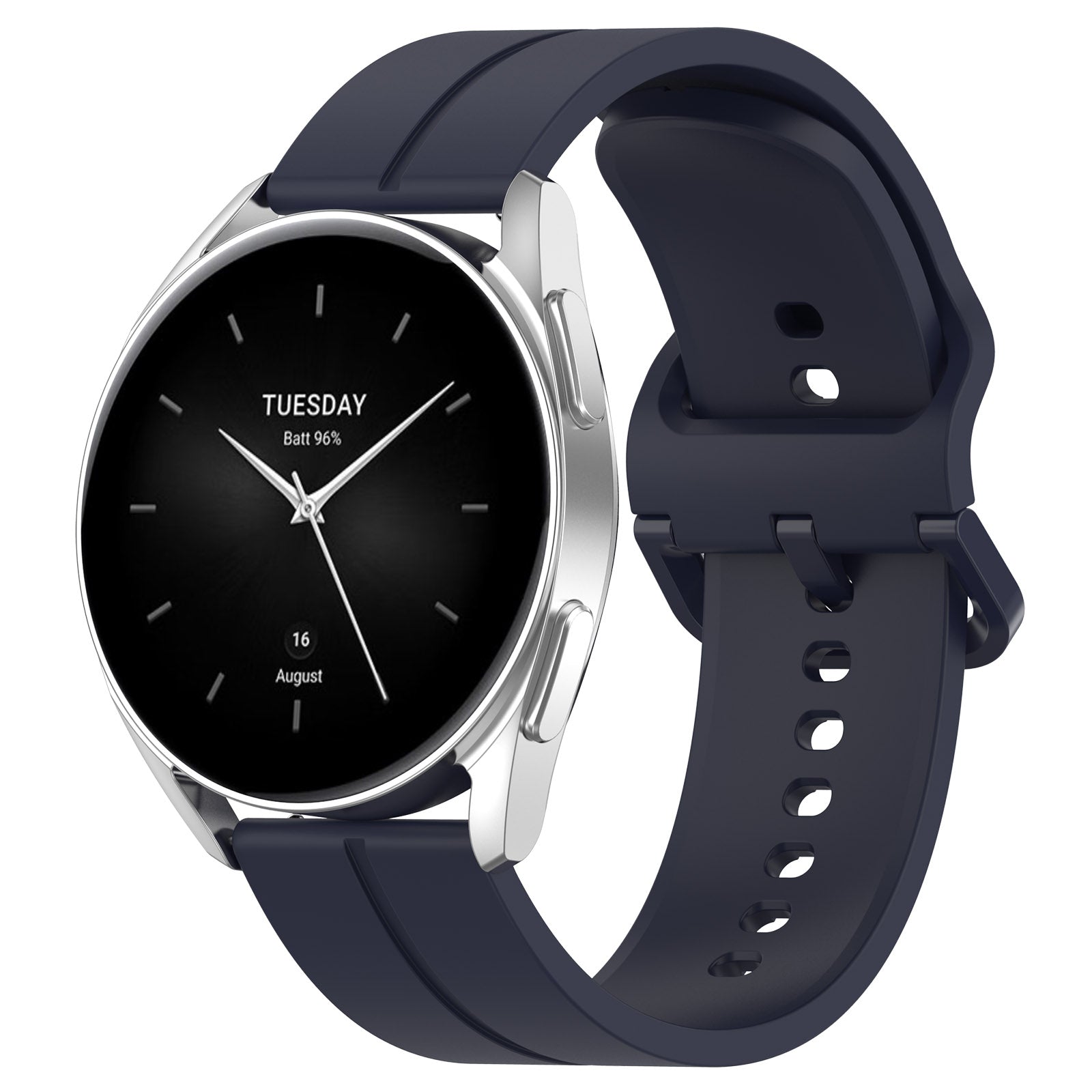 22 mm Quick Release Silicone Watch Band (LSHHT-002)