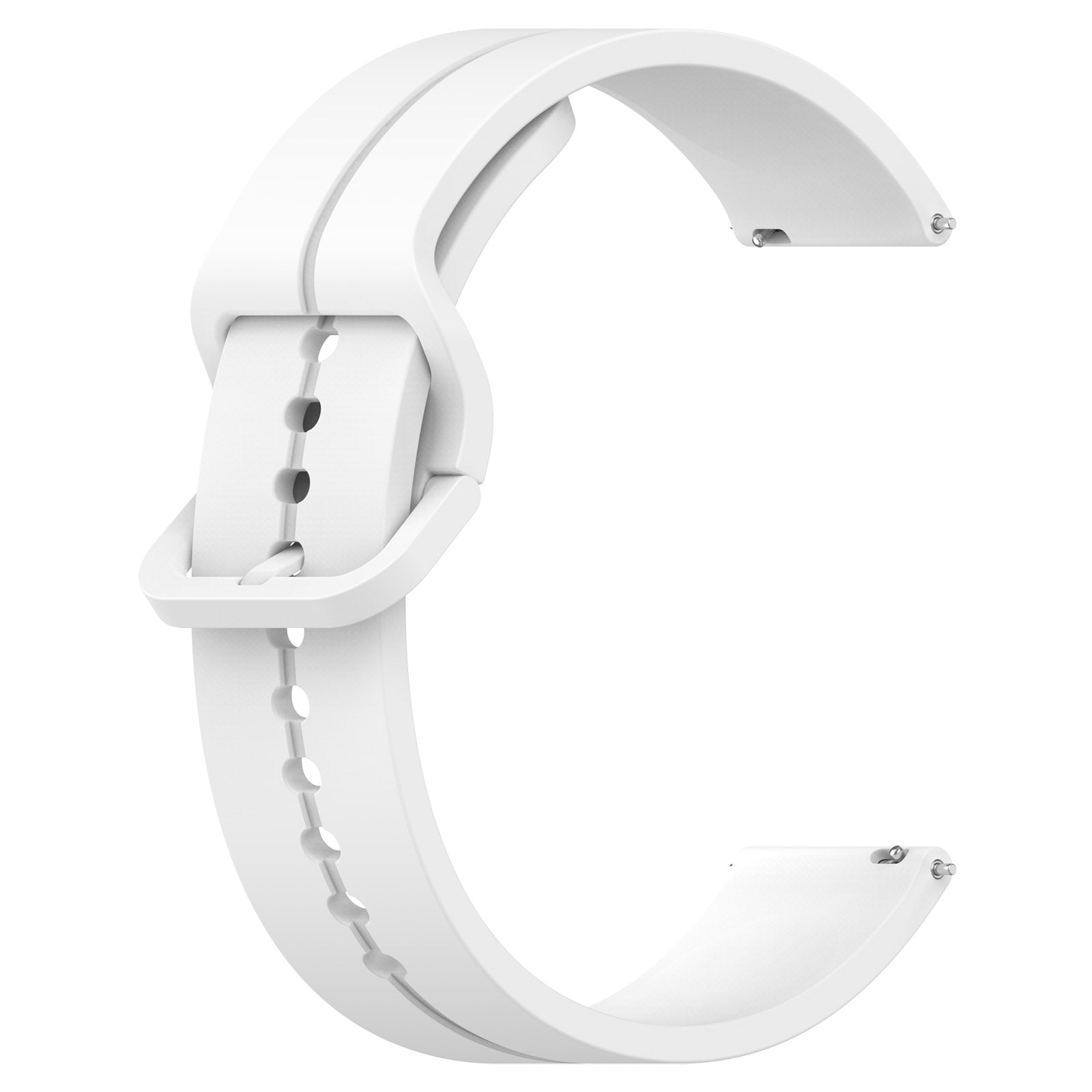 22 mm Quick Release Silicone Watch Band (LSHHT-002)