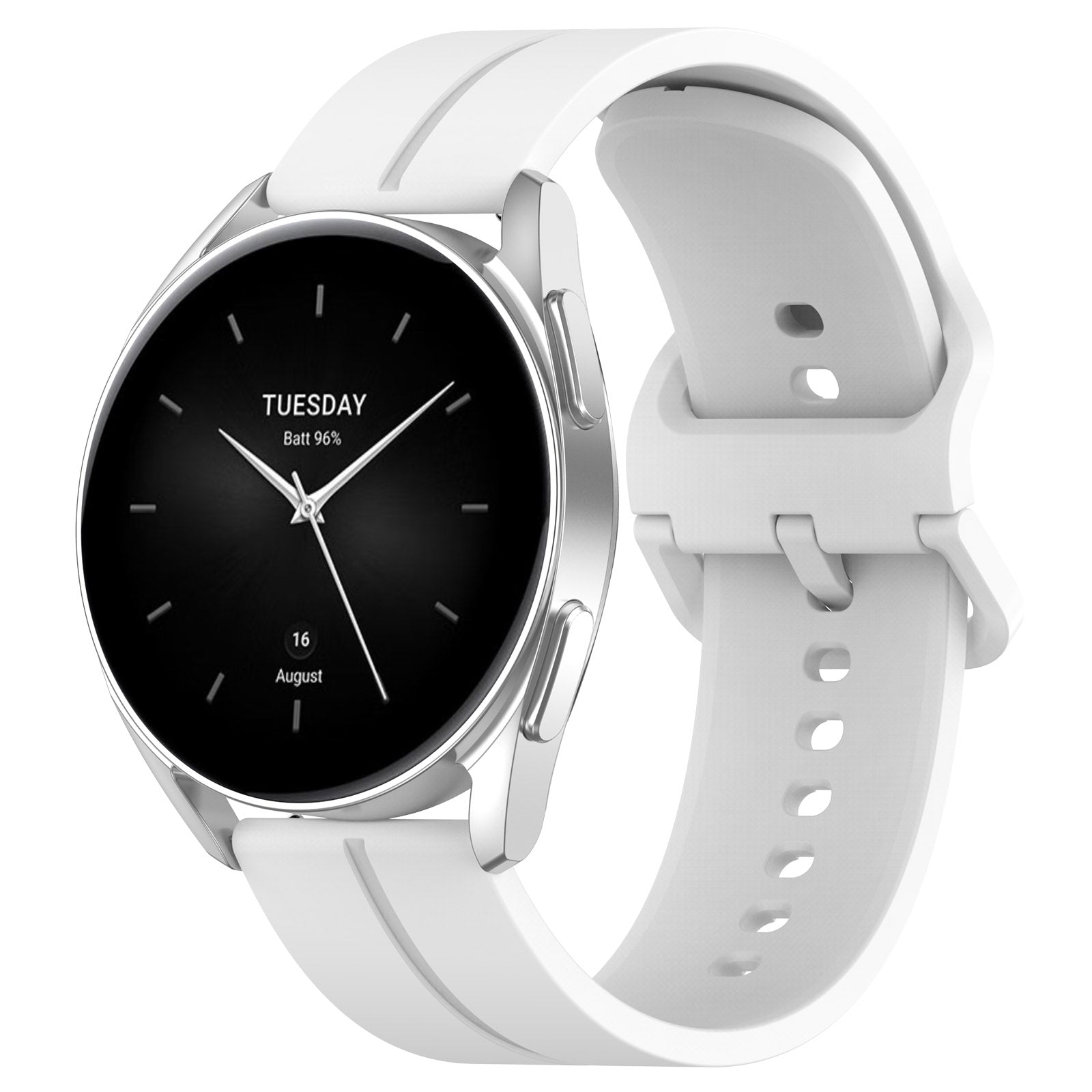 22 mm Quick Release Silicone Watch Band (LSHHT-002)
