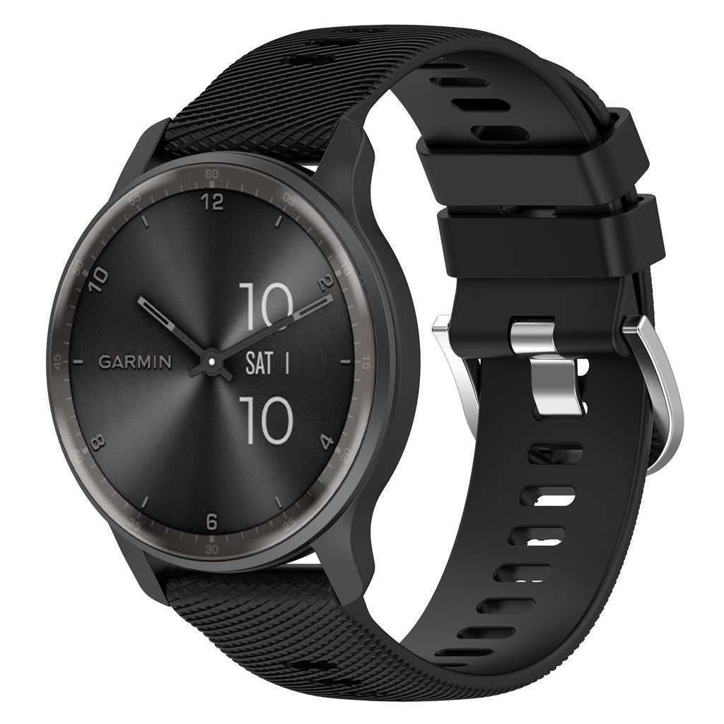22 mm Quick Release Garmin VivoMove Trend Great Quality Silicone Watch Bands (LSHHT-GB001)