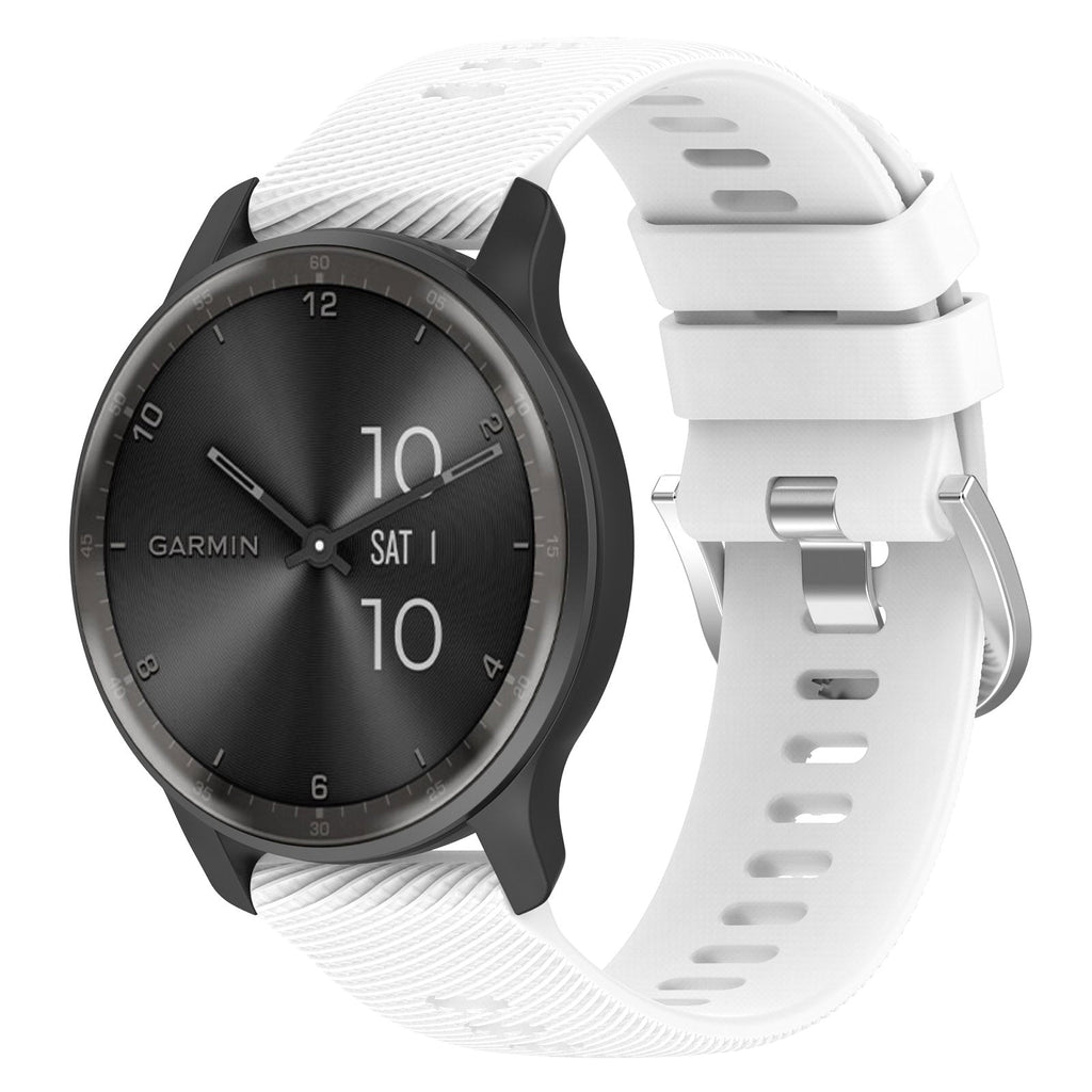 18 mm Quick Release For Garmin VivoMove Trend Great Quality Silicone Watch Bands (LSHHT-GB001)