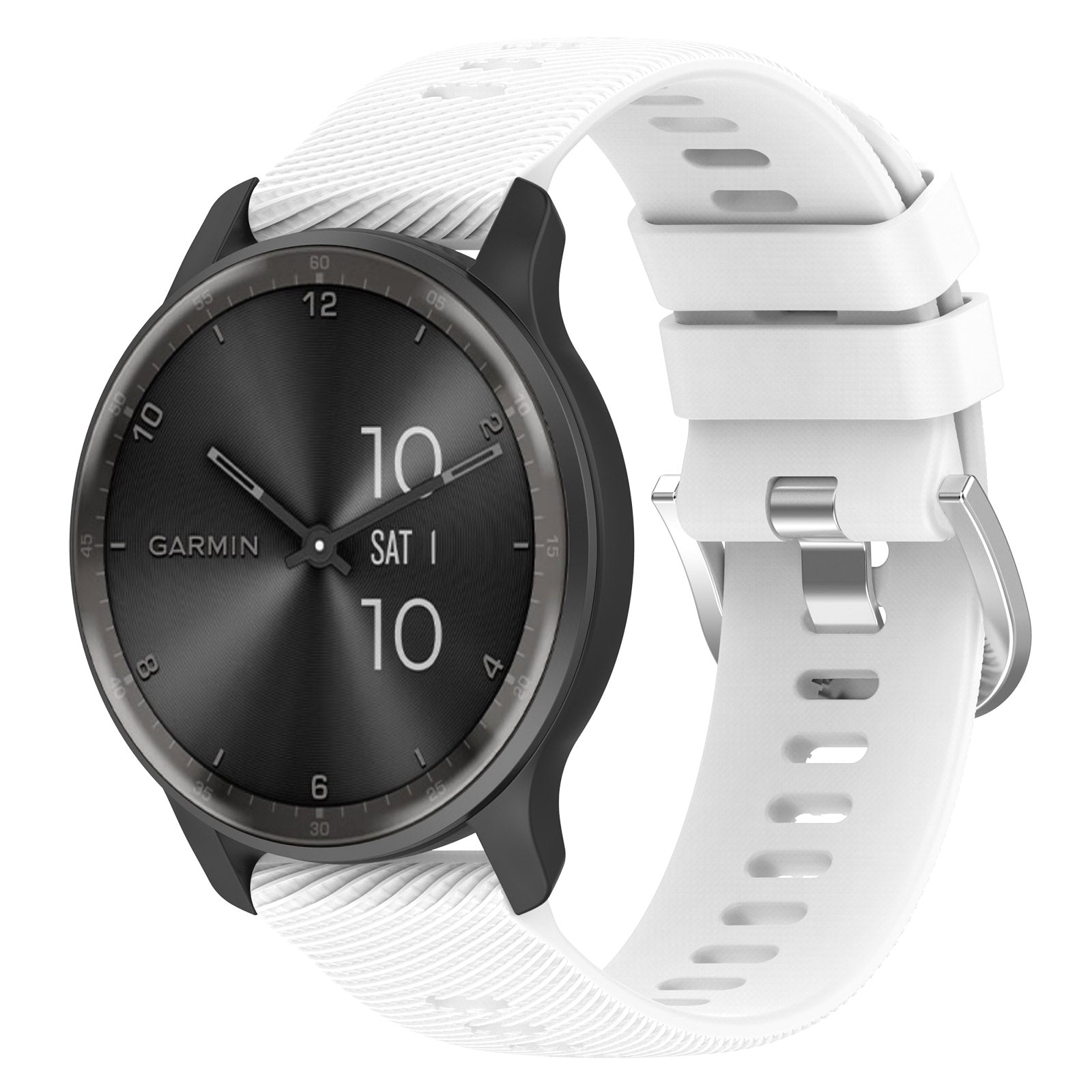 20 mm Quick Release Garmin VivoMove Trend Great Quality Silicone Watch Bands (LSHHT-GB001)