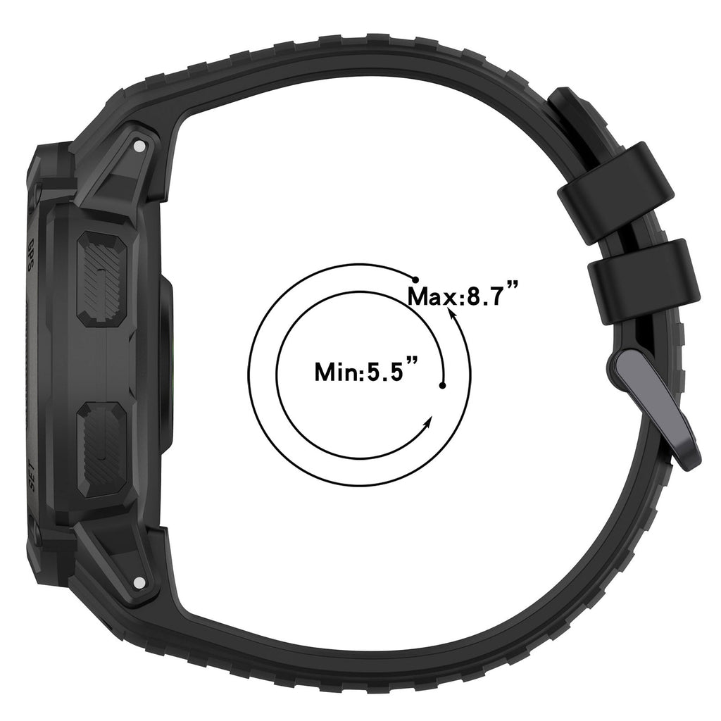 26 mm Quick Fit Silicone Watch Bands For Garmin Watch Instict 2X (LSHHT0630-022)