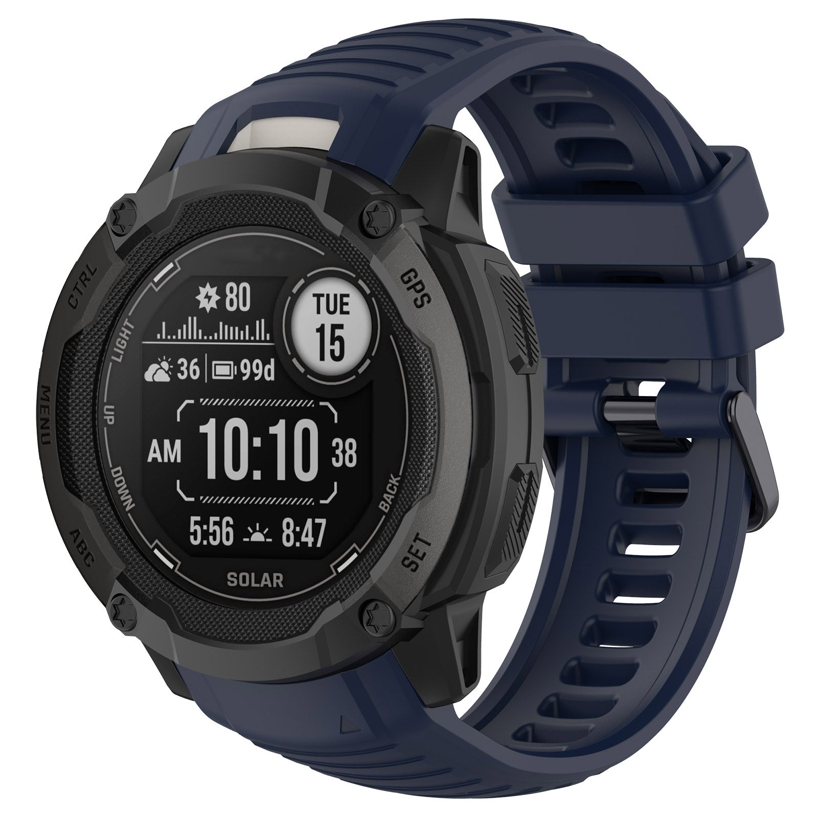 26 mm Quick Fit Silicone Watch Bands For Garmin Watch Instict 2X (LSHHT0630-022)