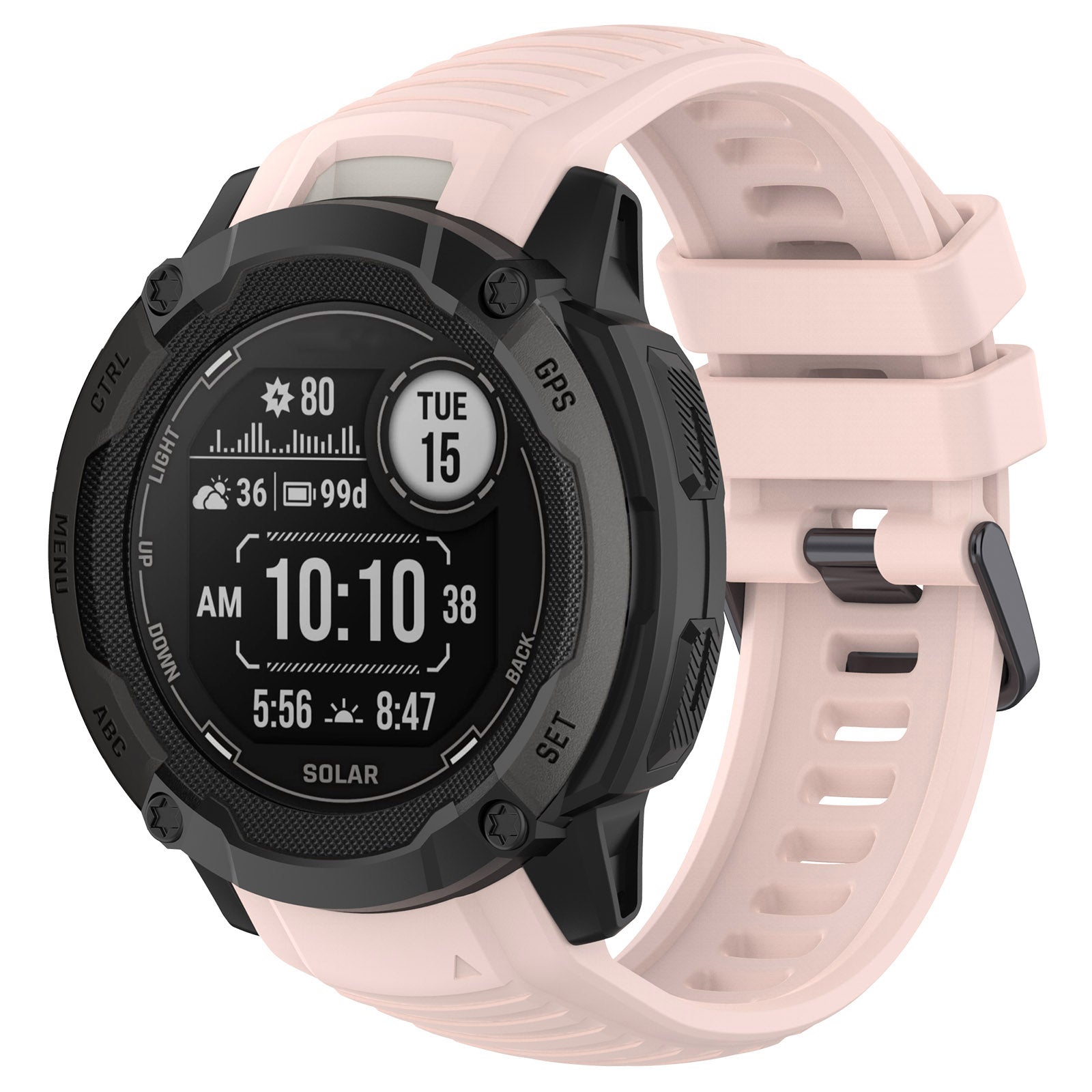 26 mm Quick Fit Silicone Watch Bands For Garmin Watch Instict 2X (LSHHT0630-022)