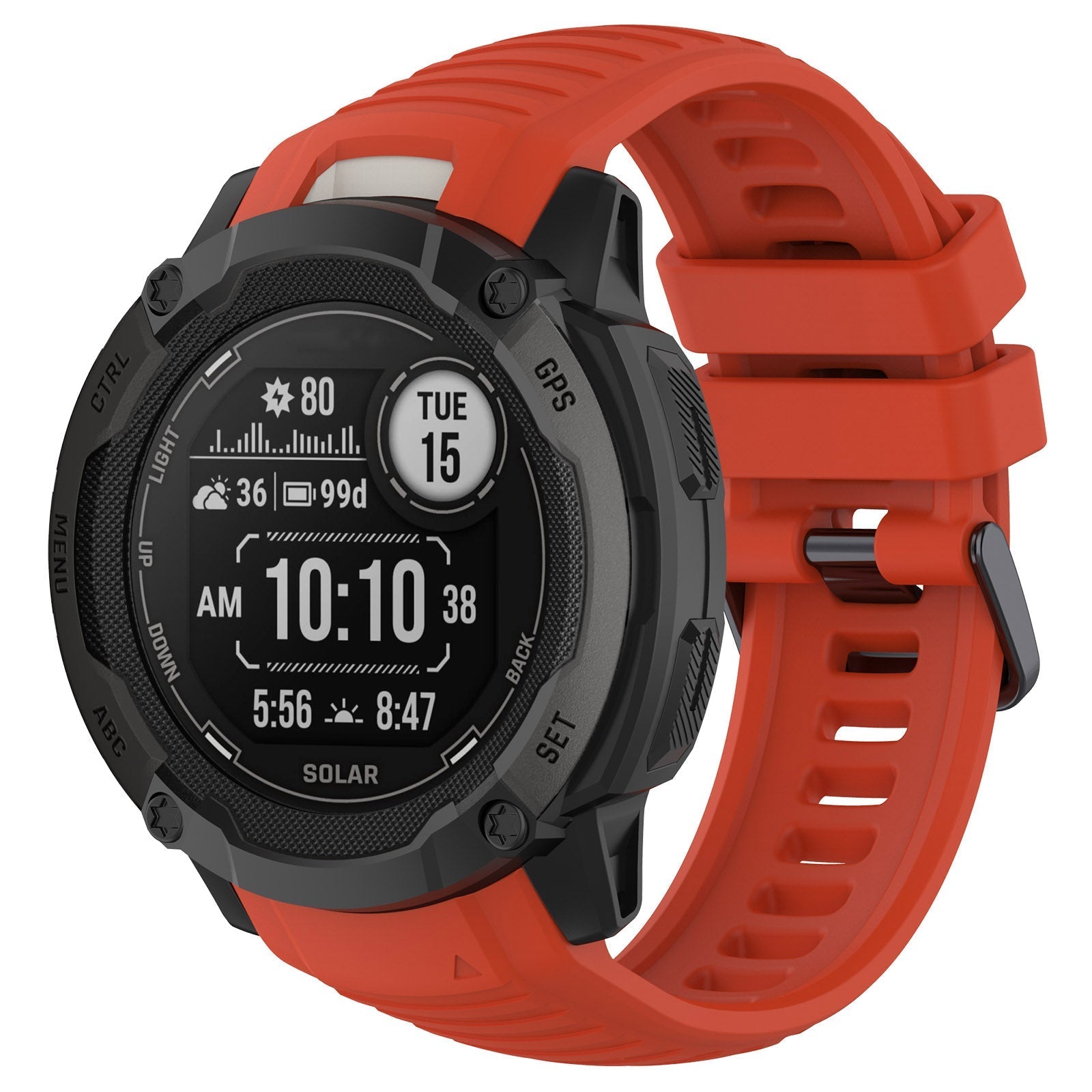 26 mm Quick Fit Silicone Watch Bands For Garmin Watch Instict 2X (LSHHT0630-022)
