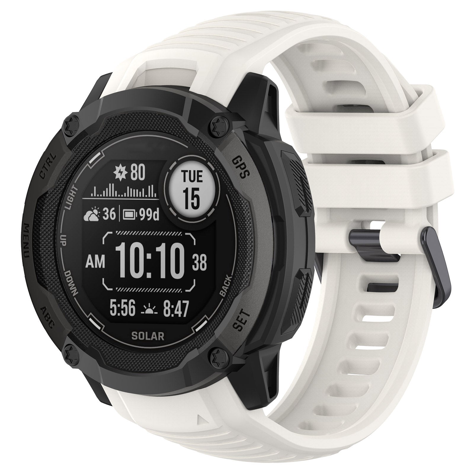 26 mm Quick Fit Silicone Watch Bands For Garmin Watch Instict 2X (LSHHT0630-022)