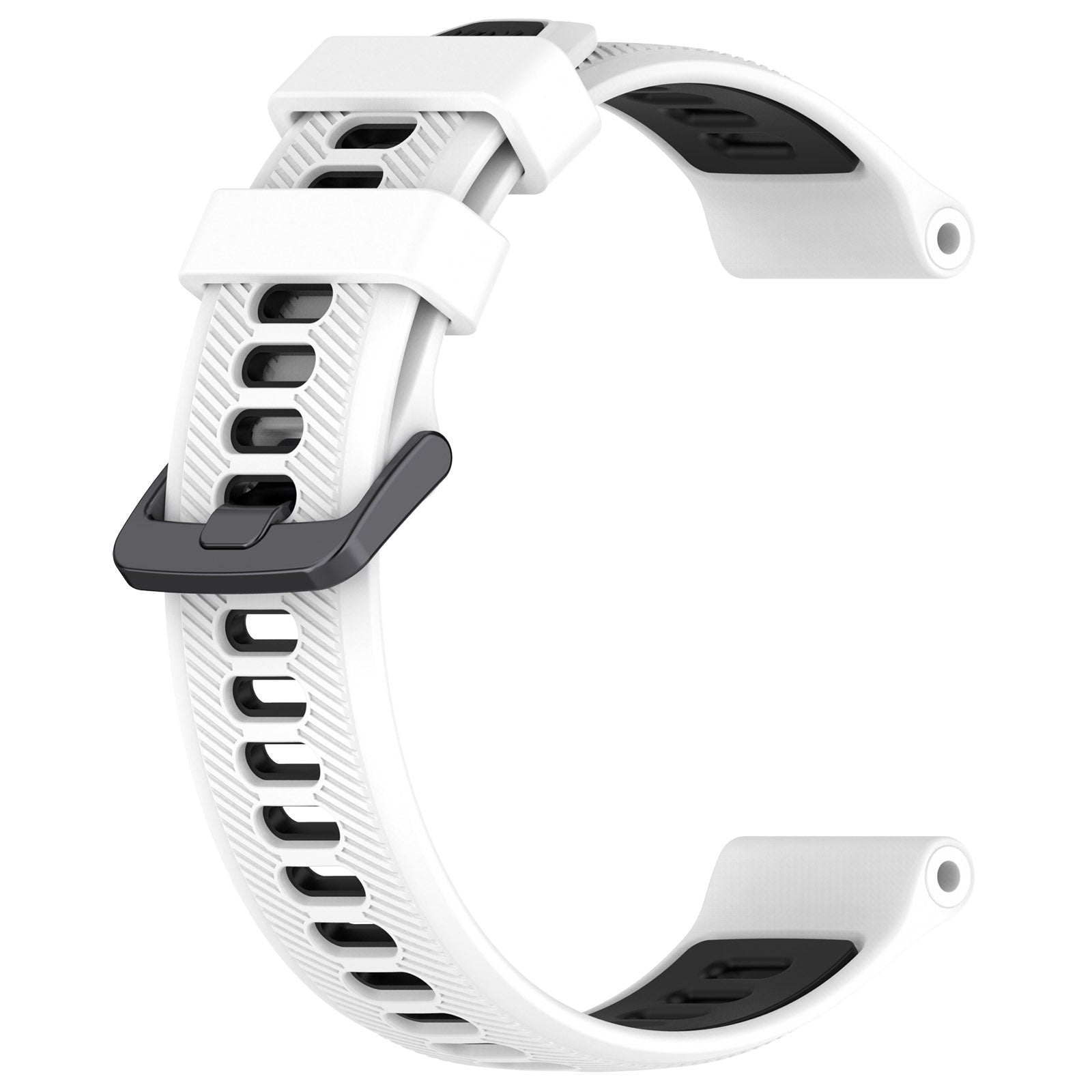22 mm Quick Fit Two Color Silicone Watch Straps for Garmin Forerunner 965 (LSHHT0630-034)