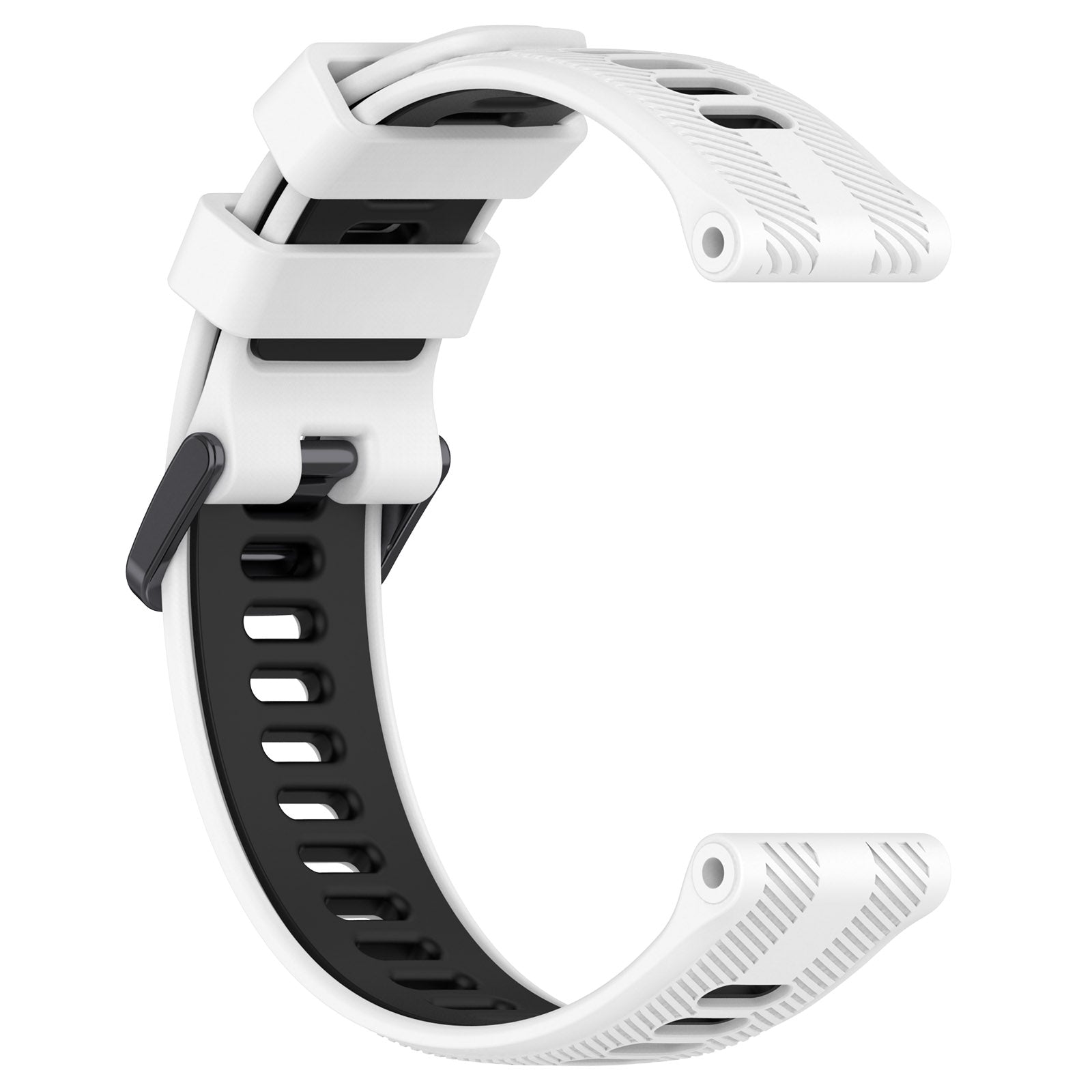 22 mm Quick Fit Two Color Silicone Watch Straps for Garmin Forerunner 965 (LSHHT0630-034)
