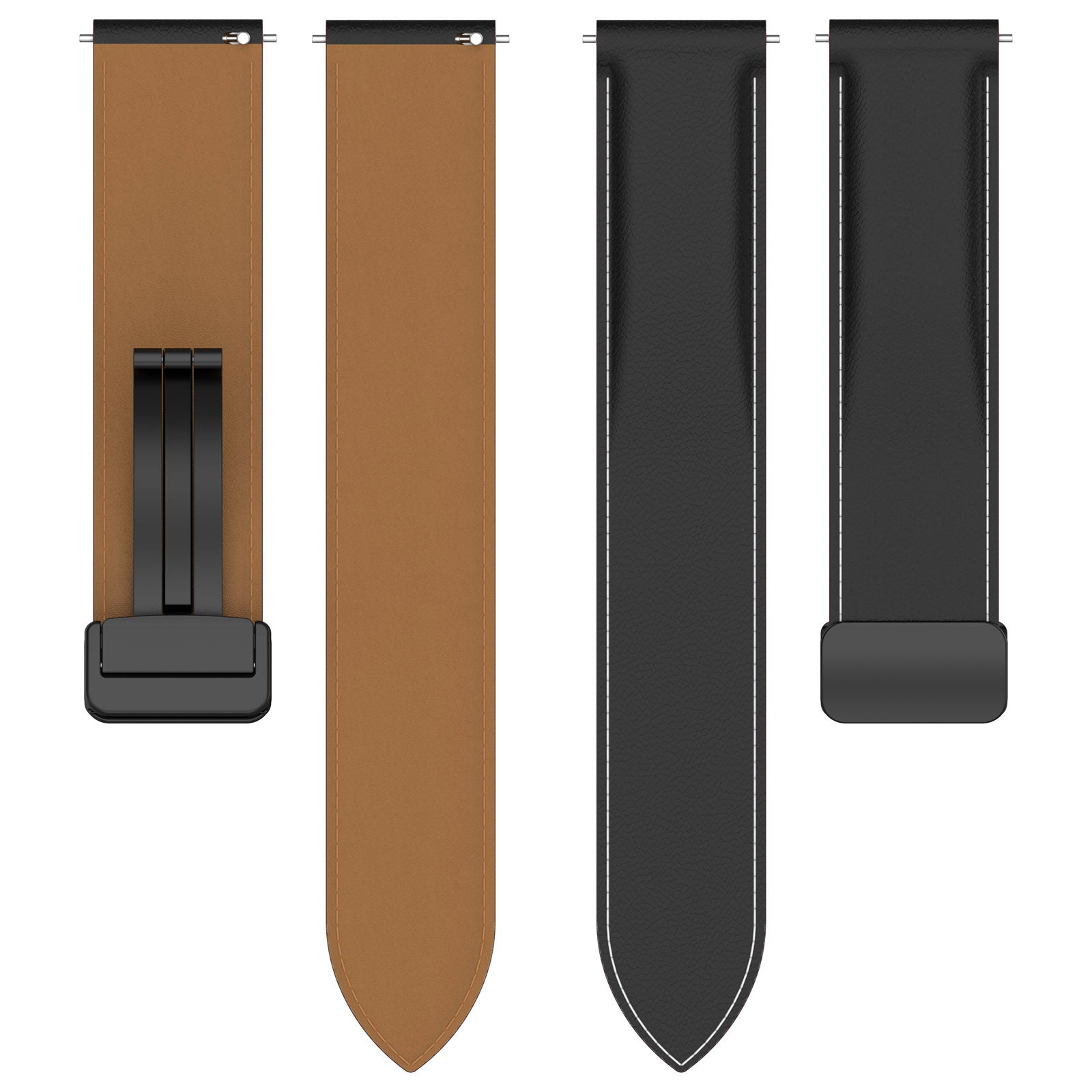 20 mm Quick Release Leather Magnetic Straps (LSHHT0726-015)