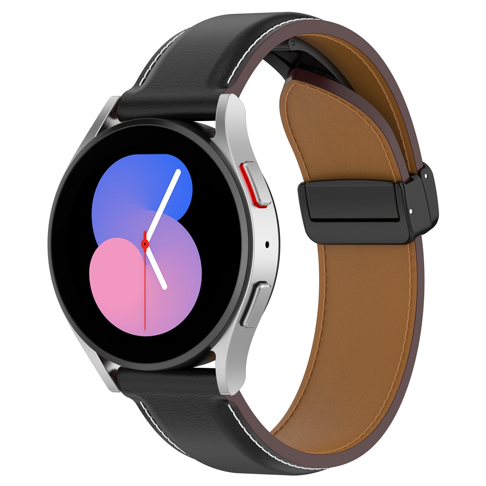 22 mm Quick Release Leather Magnetic Straps (LSHHT0726-015)