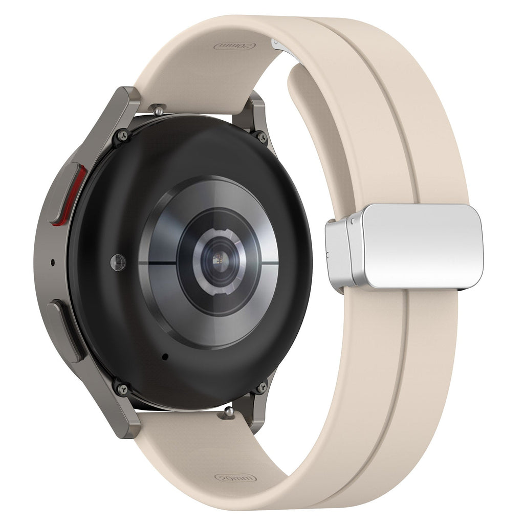 20 mm Quick Release Silicone magnetic buckle Watch Band (LSHHT0726-016)