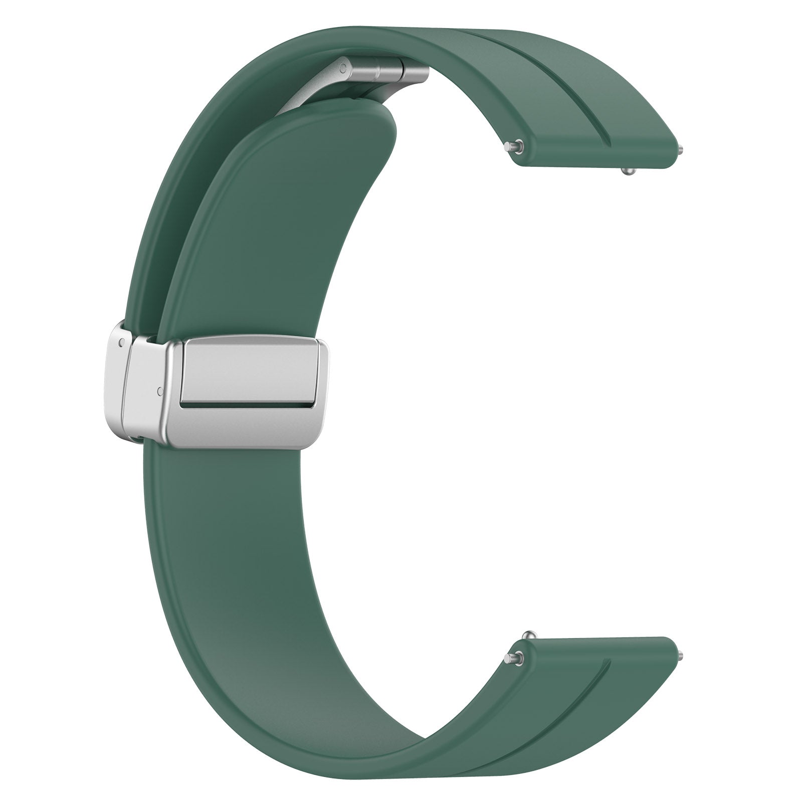 20 mm Quick Release Silicone magnetic buckle Watch Band (LSHHT0726-016)