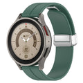 20 mm Quick Release Silicone magnetic buckle Watch Band (LSHHT0726-016)