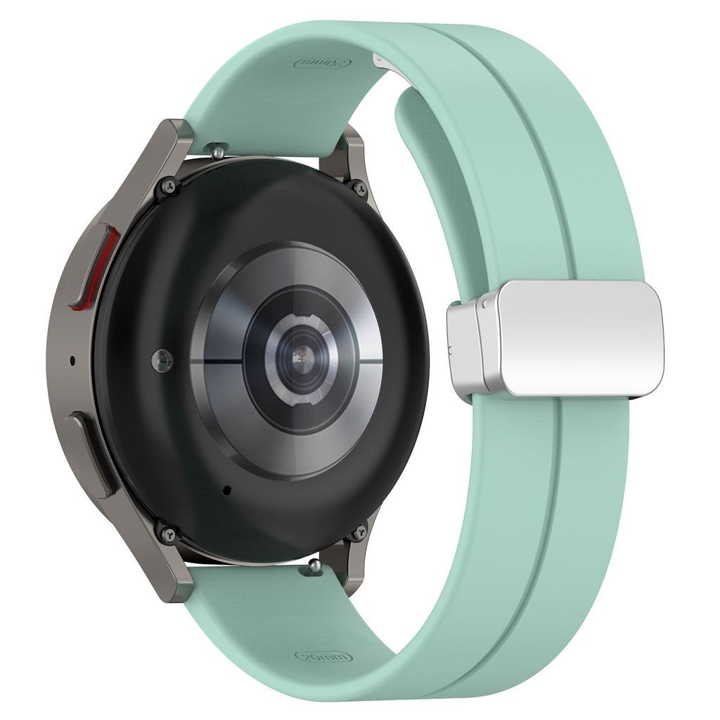 20 mm Quick Release Silicone magnetic buckle Watch Band (LSHHT0726-016)