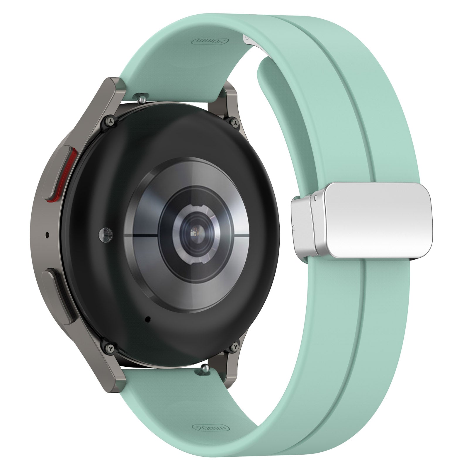 20 mm Quick Release Silicone magnetic buckle Watch Band (LSHHT0726-016)