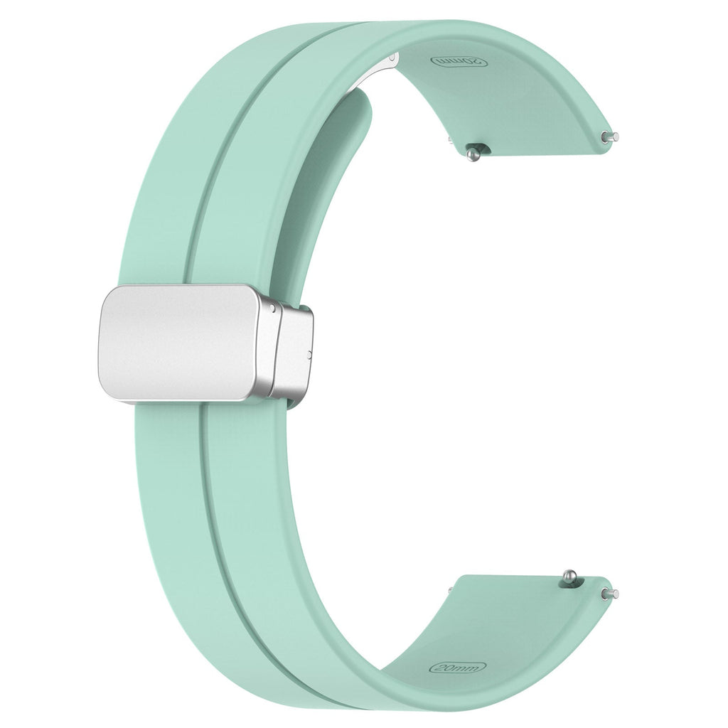 20 mm Quick Release Silicone magnetic buckle Watch Band (LSHHT0726-016)