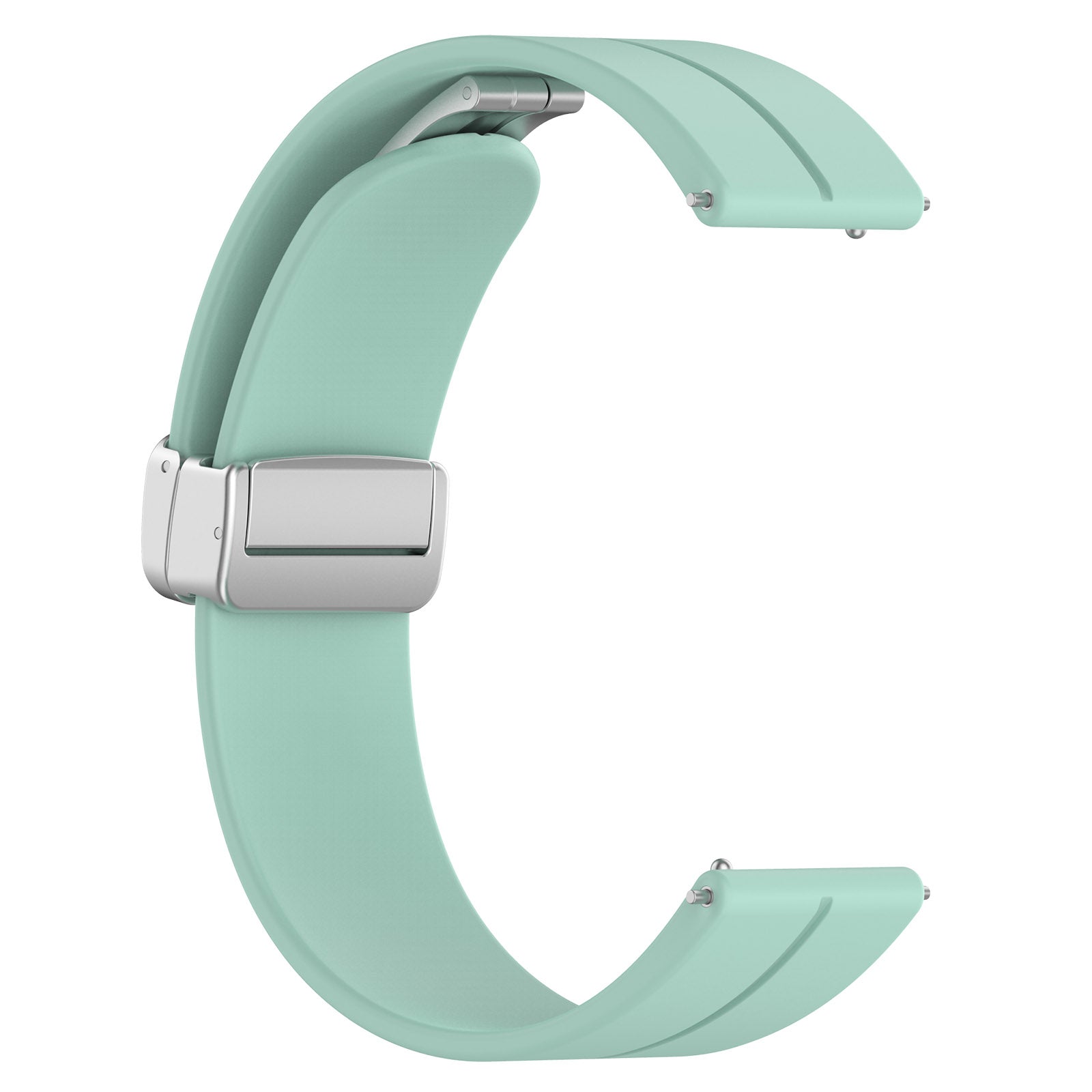 20 mm Quick Release Silicone magnetic buckle Watch Band (LSHHT0726-016)