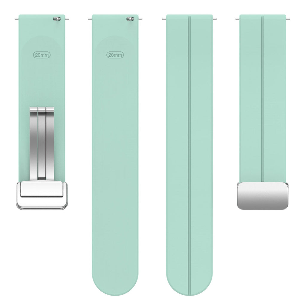 20 mm Quick Release Silicone magnetic buckle Watch Band (LSHHT0726-016)