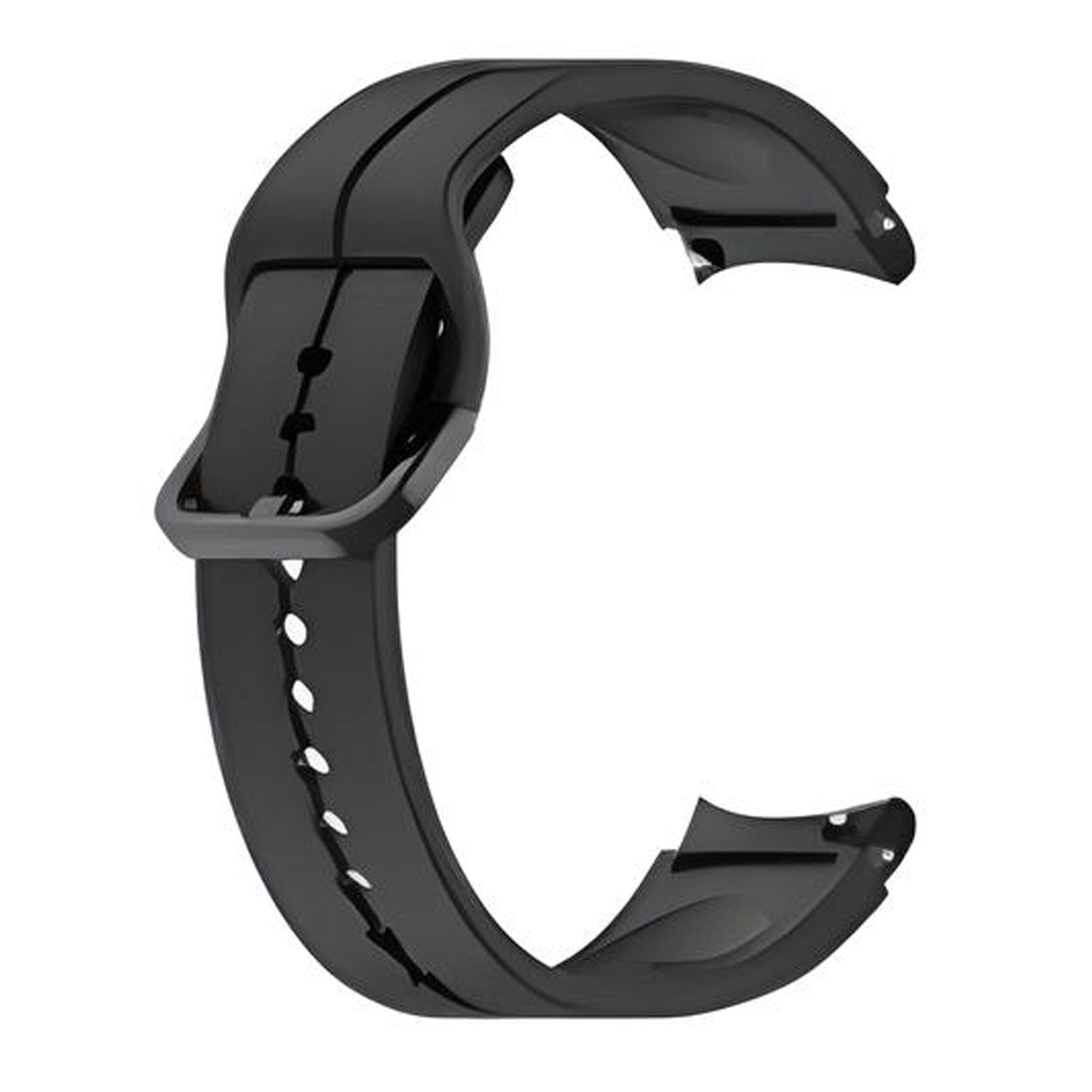 20 mm Quick Release Silicone band Samsung Galaxy Watch 4 Classic/5 Pro/6 Classic (LSHHT0726-026)