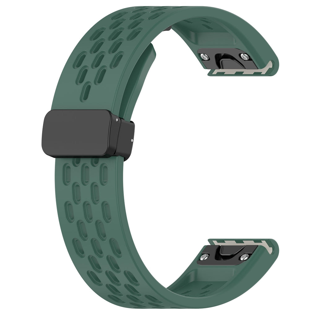 20 mm Quick Fit Garmin Mesh Silicone Band with Folding Buckles (LSHHT0915-008)