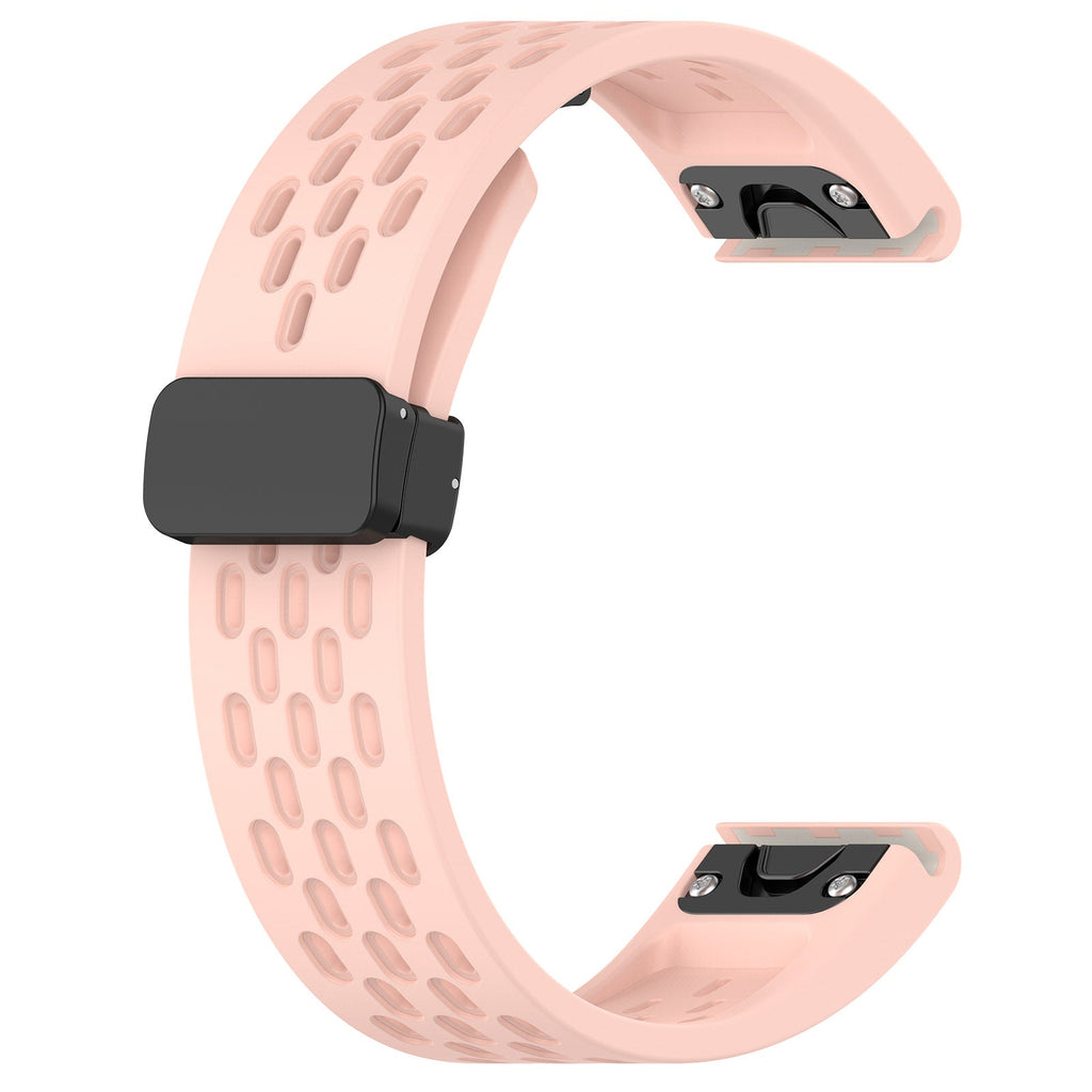 20 mm Quick Fit Garmin Mesh Silicone Band with Folding Buckles (LSHHT0915-008)