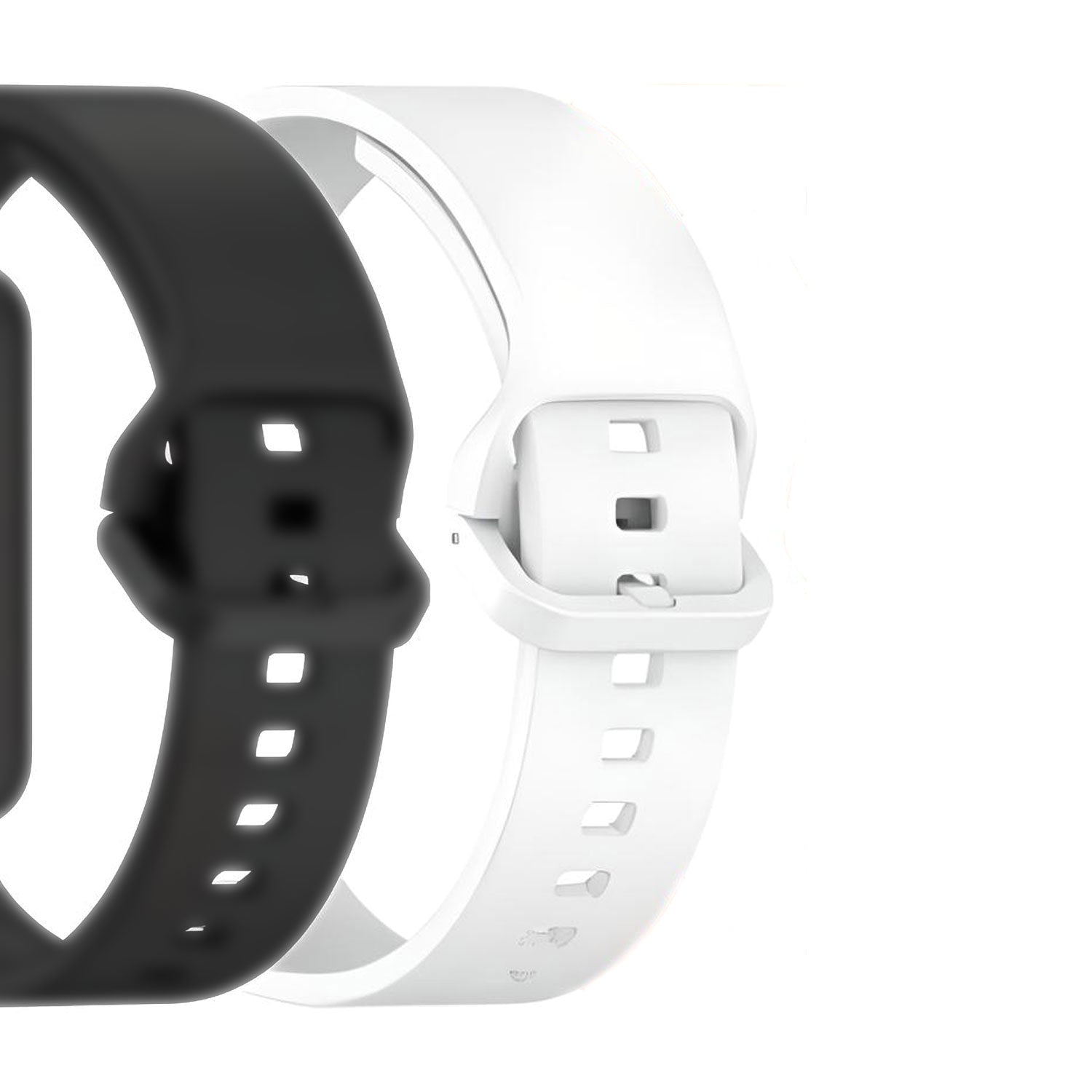 Colorful Buckle Silicone Watch Band For Samsung Galaxy Fit3 (LSHHT240329-030)
