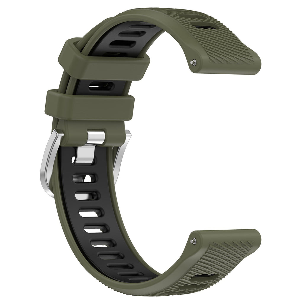 18 mm Quick Release Silicone Watch Band for Garmin (LSHHT414-033)