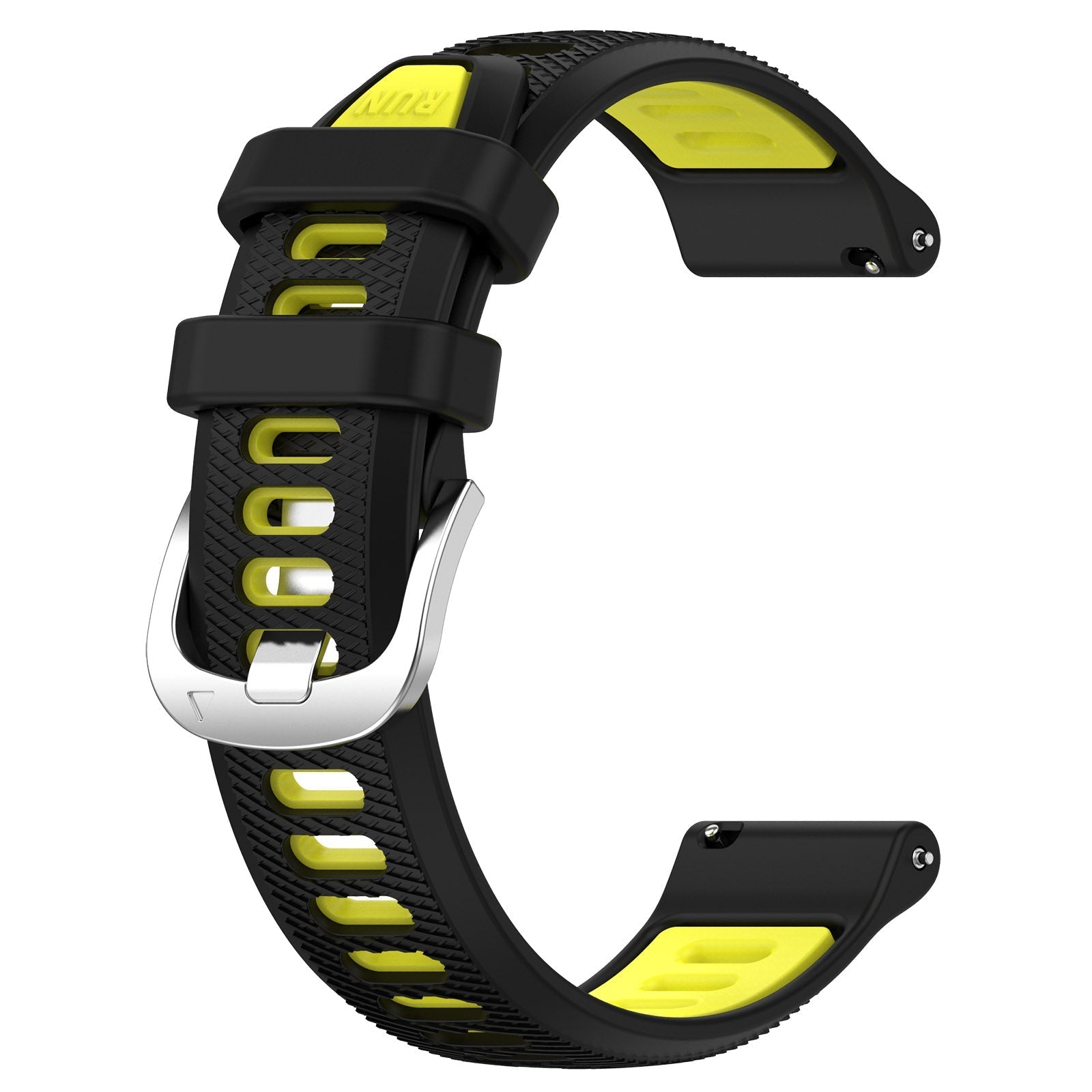 18 mm Quick Release Silicone Watch Band for Garmin (LSHHT414-033)