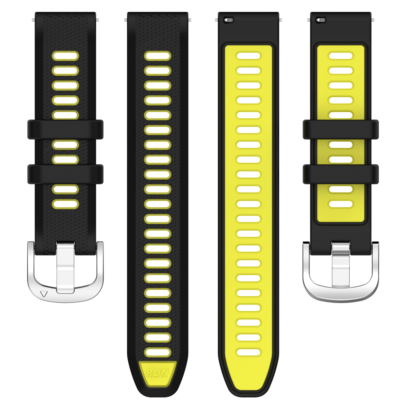 18 mm Quick Release Silicone Watch Band for Garmin (LSHHT414-033)