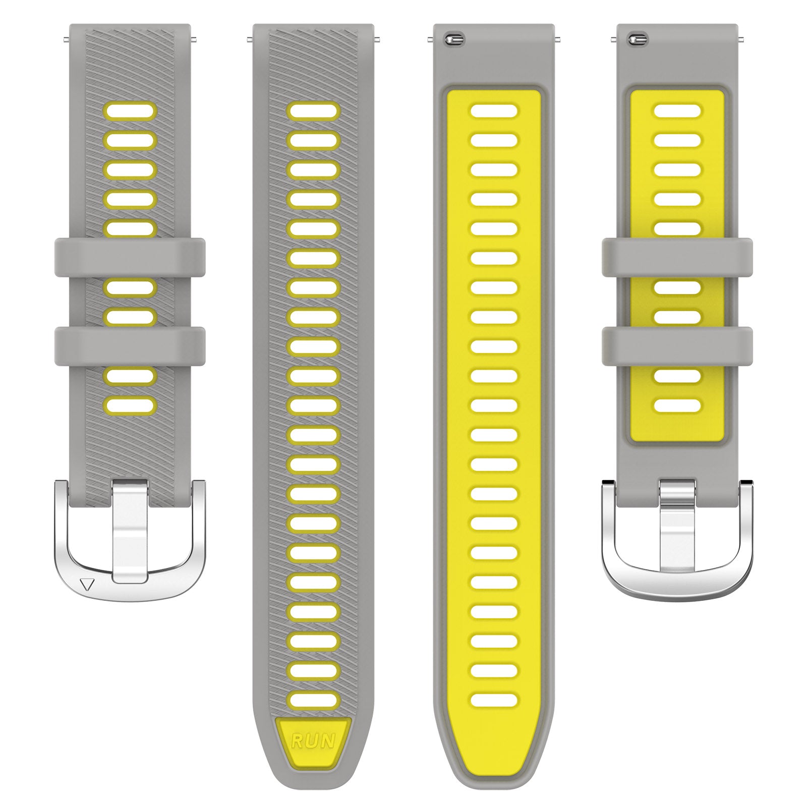 18 mm Quick Release Silicone Watch Band for Garmin (LSHHT414-033)