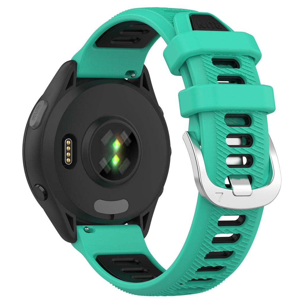 18 mm Quick Release Silicone Watch Band for Garmin (LSHHT414-033)