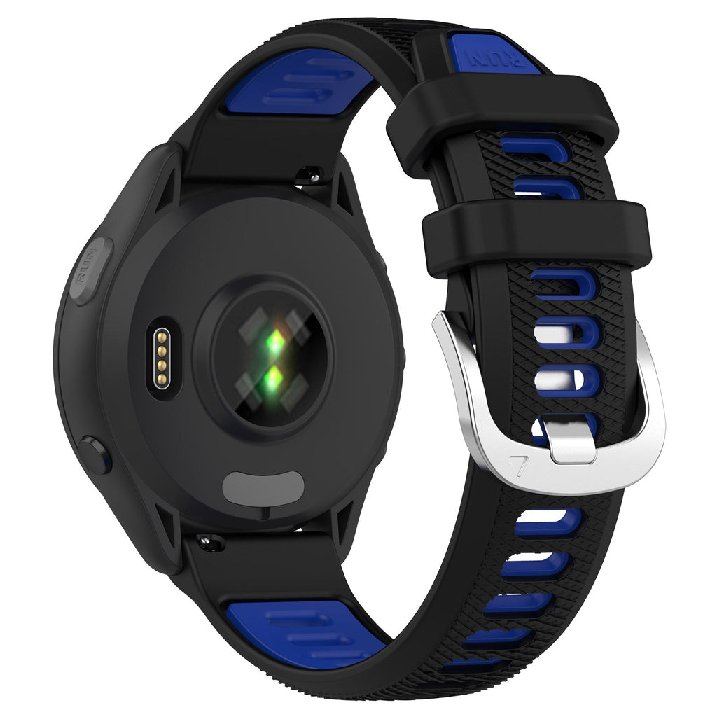 18 mm Quick Release Silicone Watch Band for Garmin (LSHHT414-033)
