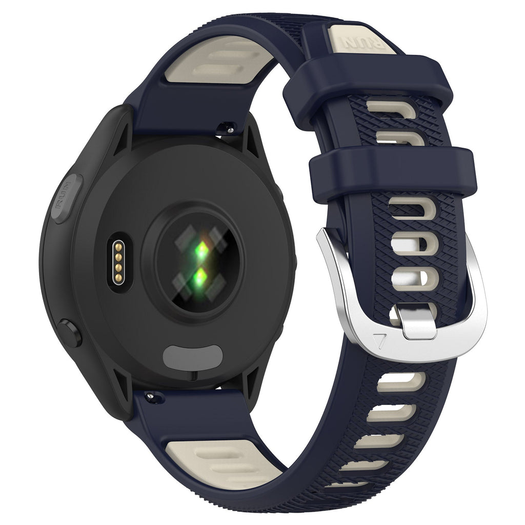 18 mm Quick Release Silicone Watch Band for Garmin (LSHHT414-033)